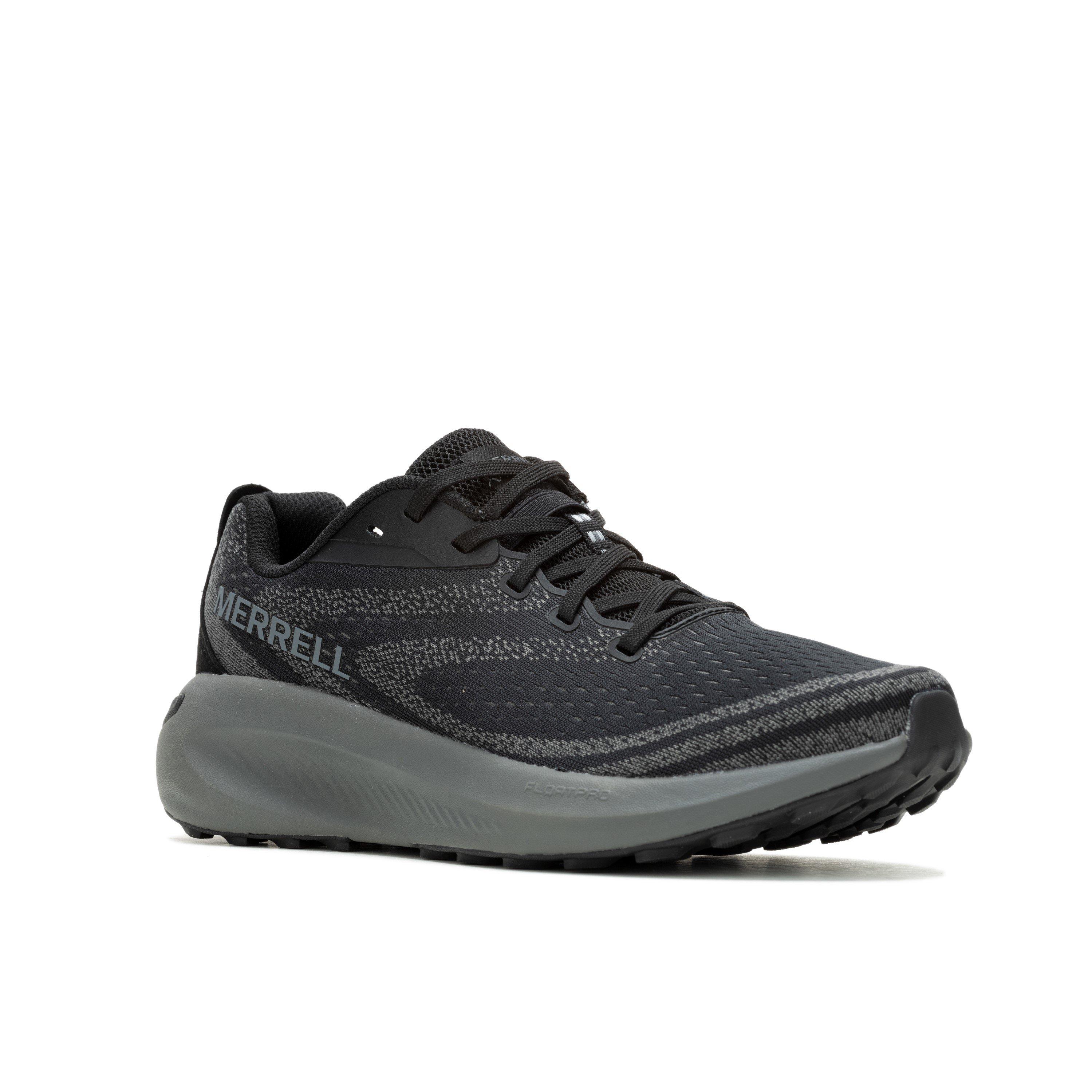 Zwart/Asfalt - Merrell - Mens Morphlite Off-Road Trail Running Shoes - 4