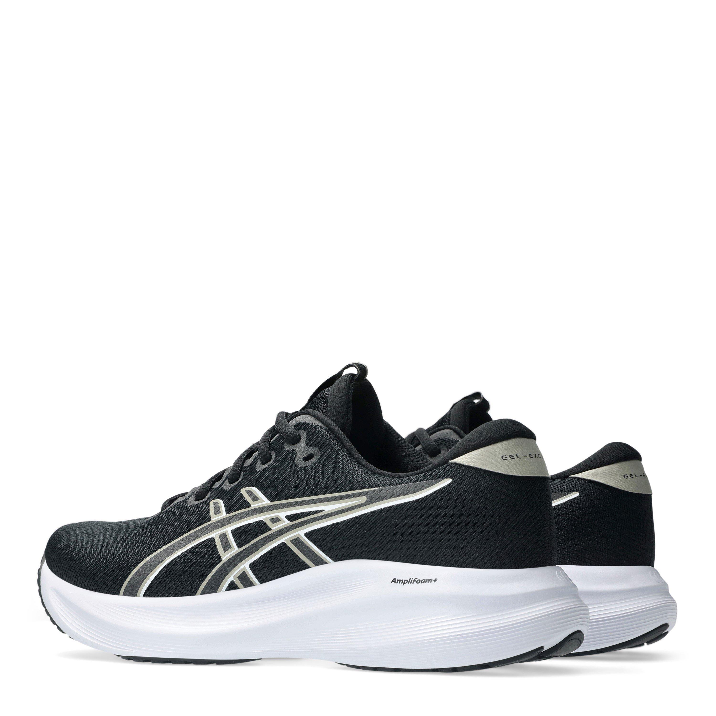 Sort/Hvid - Asics - Gel-Excite 11 Road Running Shoes Mens - 5