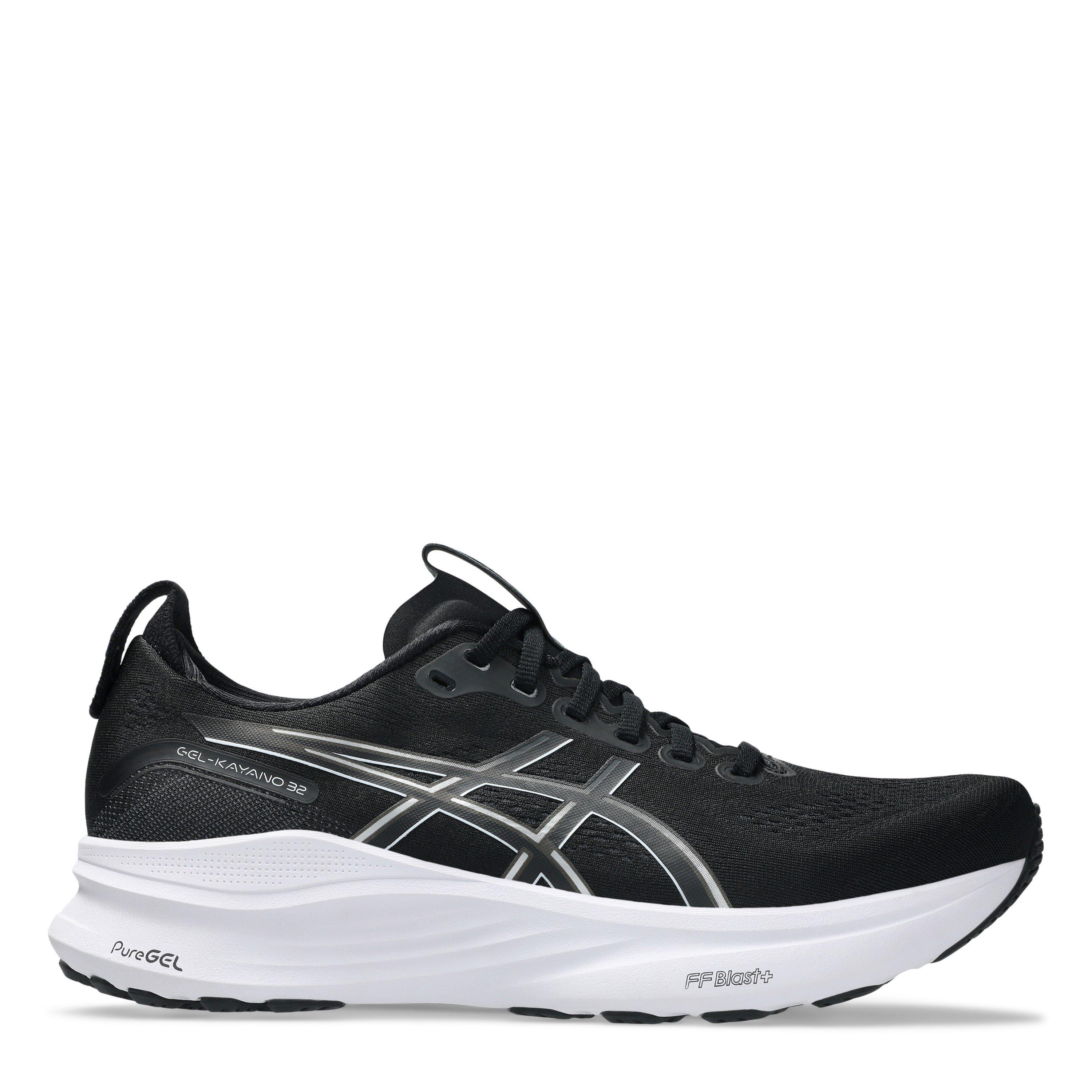 Asics Men's Gel-Kayano 32 Running Shoes - Black/White - 10.5 (46)