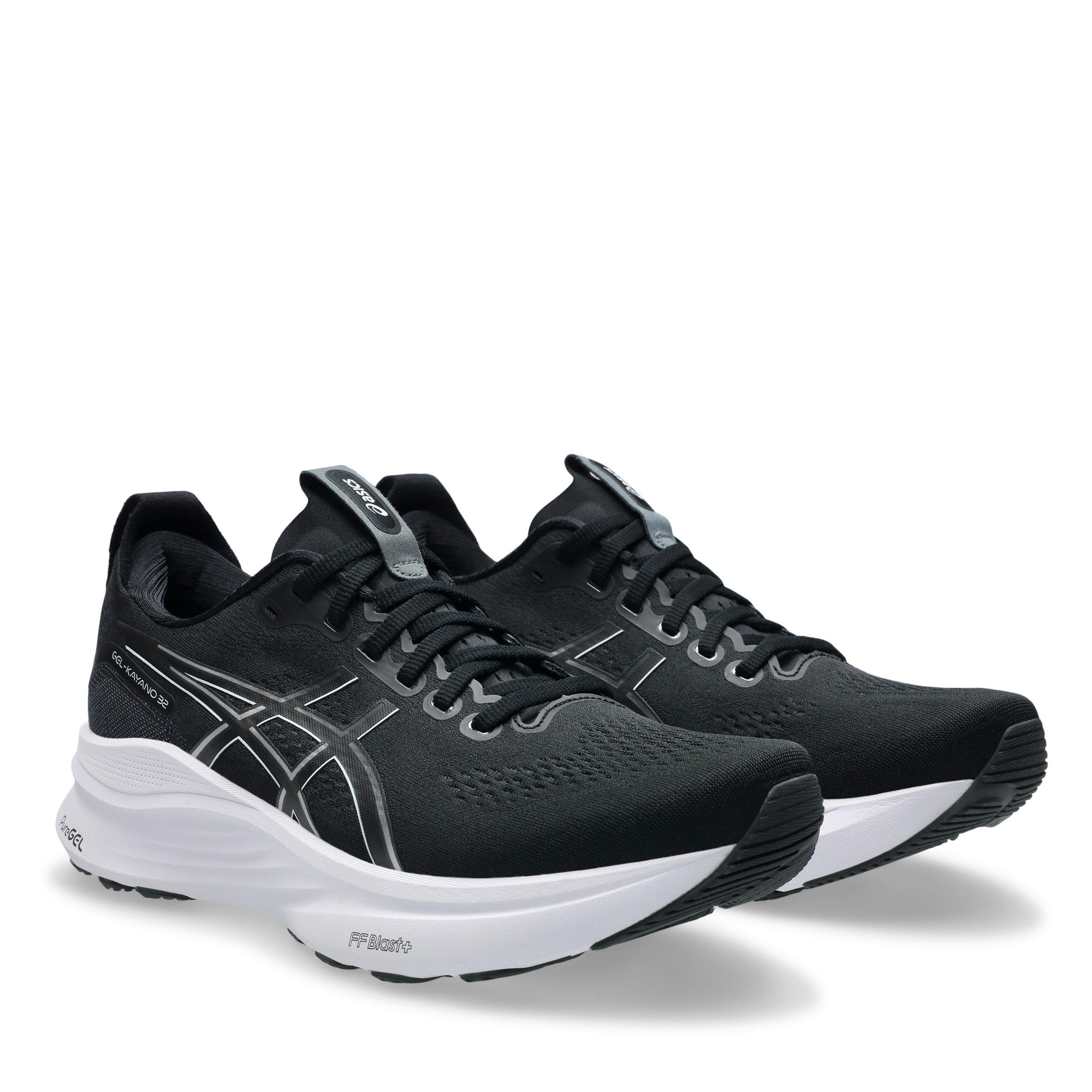 Sort/Hvid - Asics - Gel-Kayano 32 Mens Running Shoes - 4