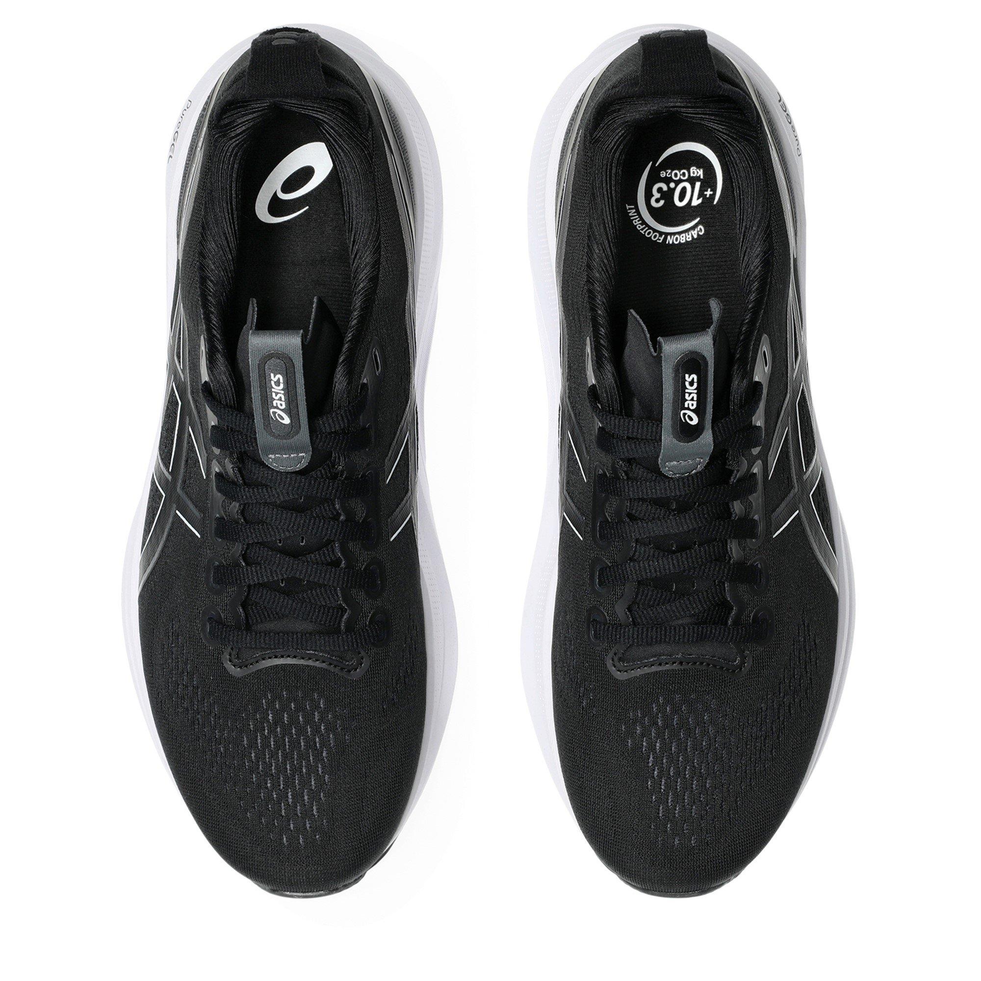 Sort/Hvid - Asics - Gel-Kayano 32 Mens Running Shoes - 6