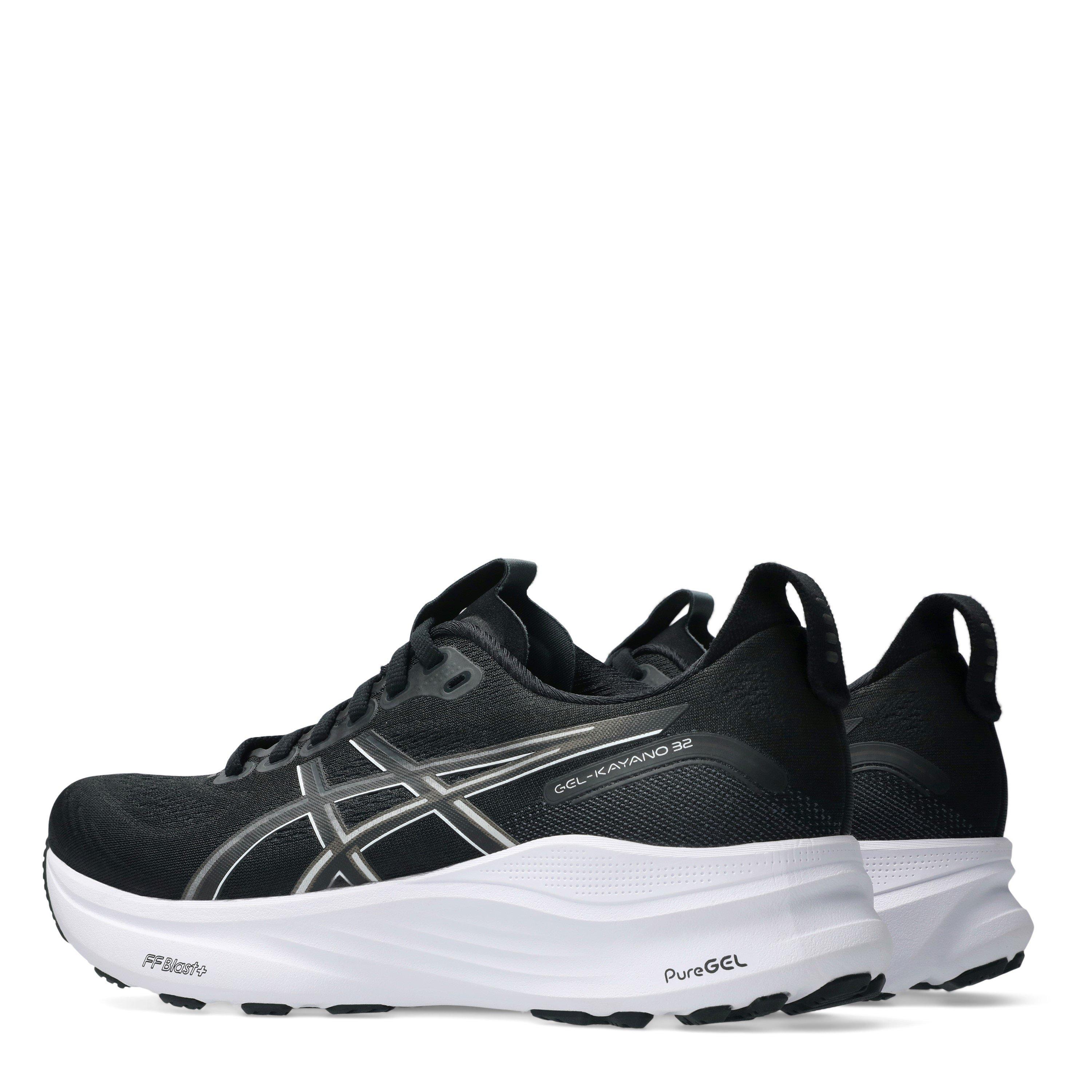Black/White - Asics - Gel-Kayano 32 Womens Running Shoes - 5