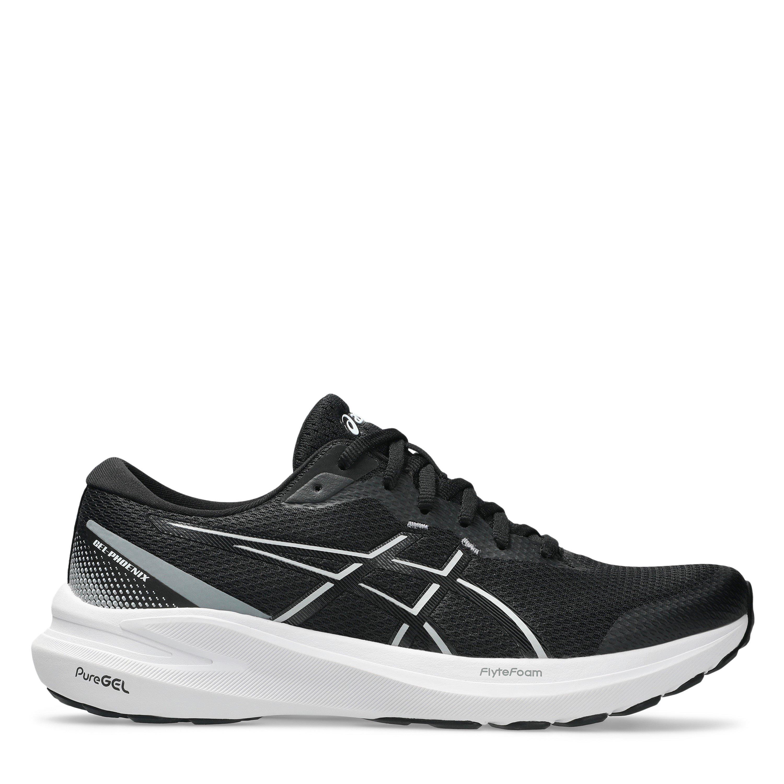 Black/White - Asics - GEL-Phoenix 13 Mens Running Shoes - 1