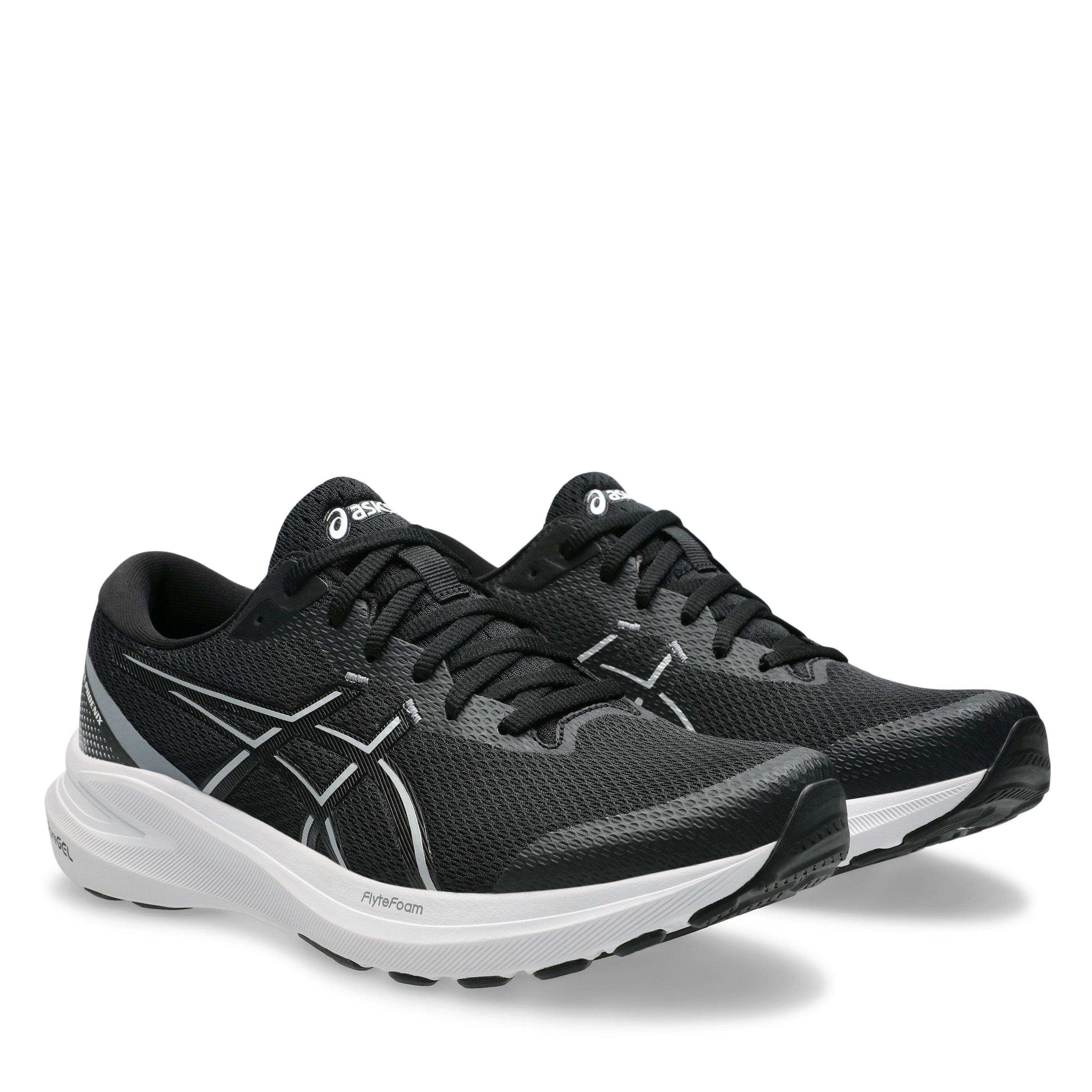 Black/White - Asics - Gel Phoenix 13 Everyday Stable Road Running Shoes - 4