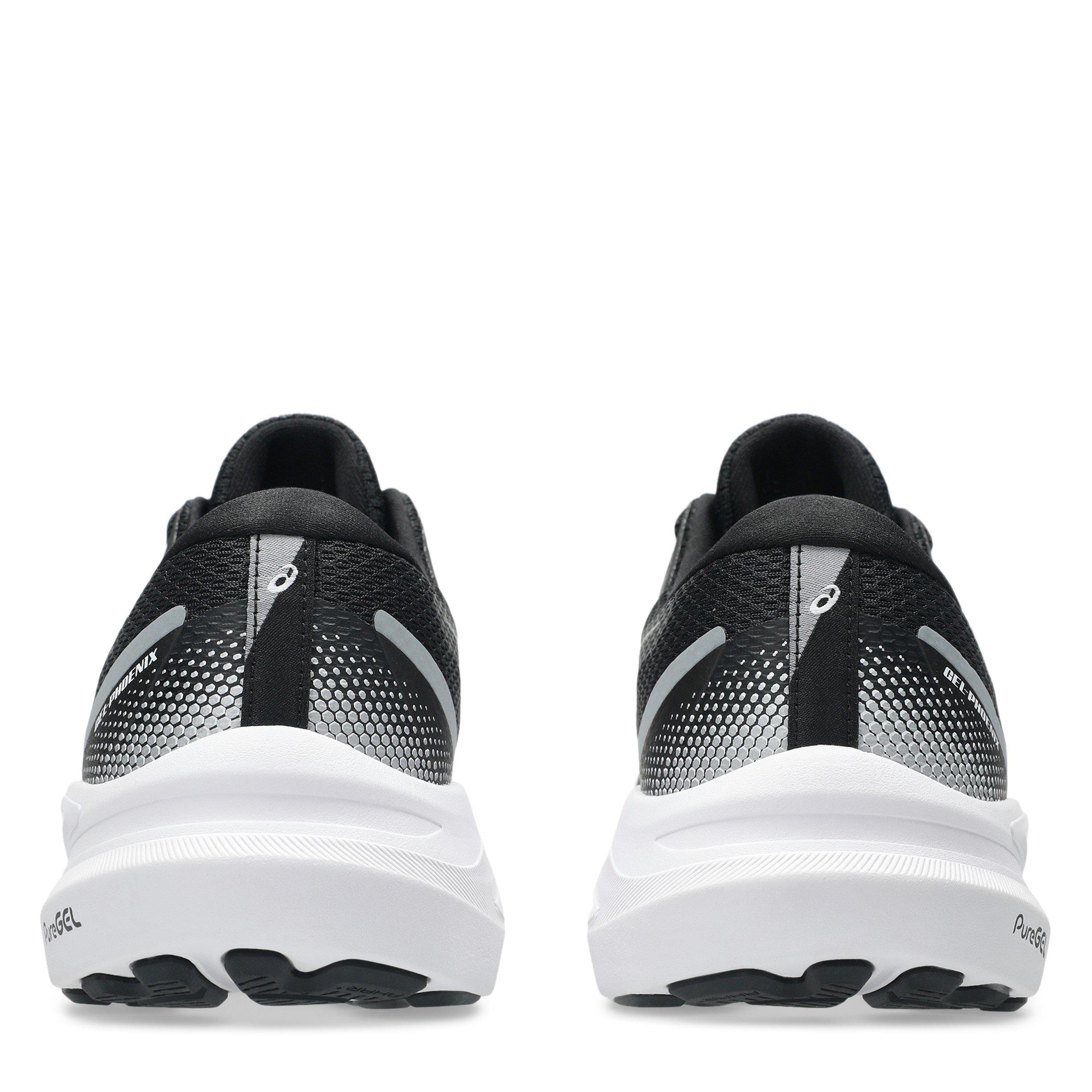 Black/White - Asics - Gel Phoenix 13 Everyday Stable Road Running Shoes - 7