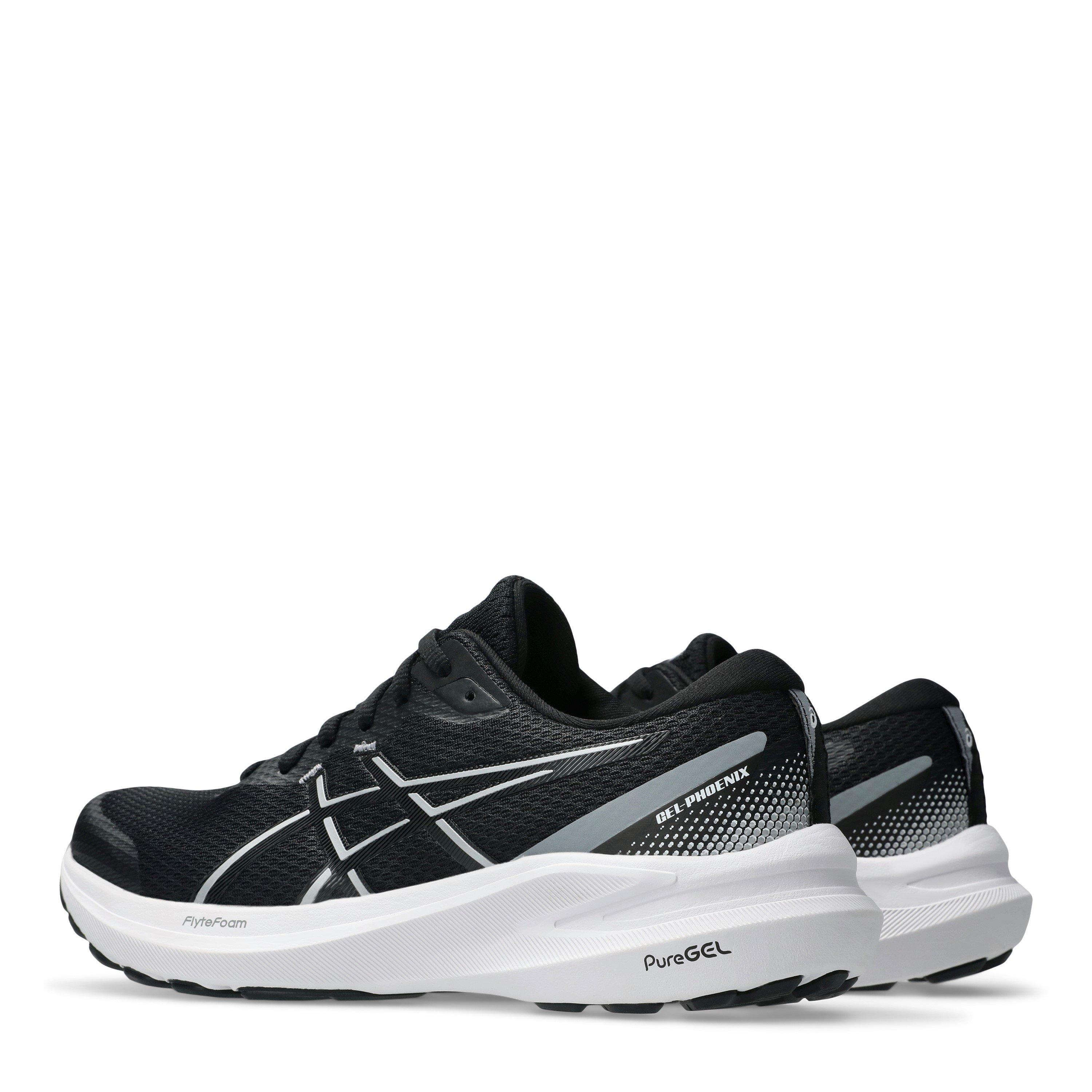 Black/White - Asics - Gel Phoenix 13 Everyday Stable Road Running Shoes - 5