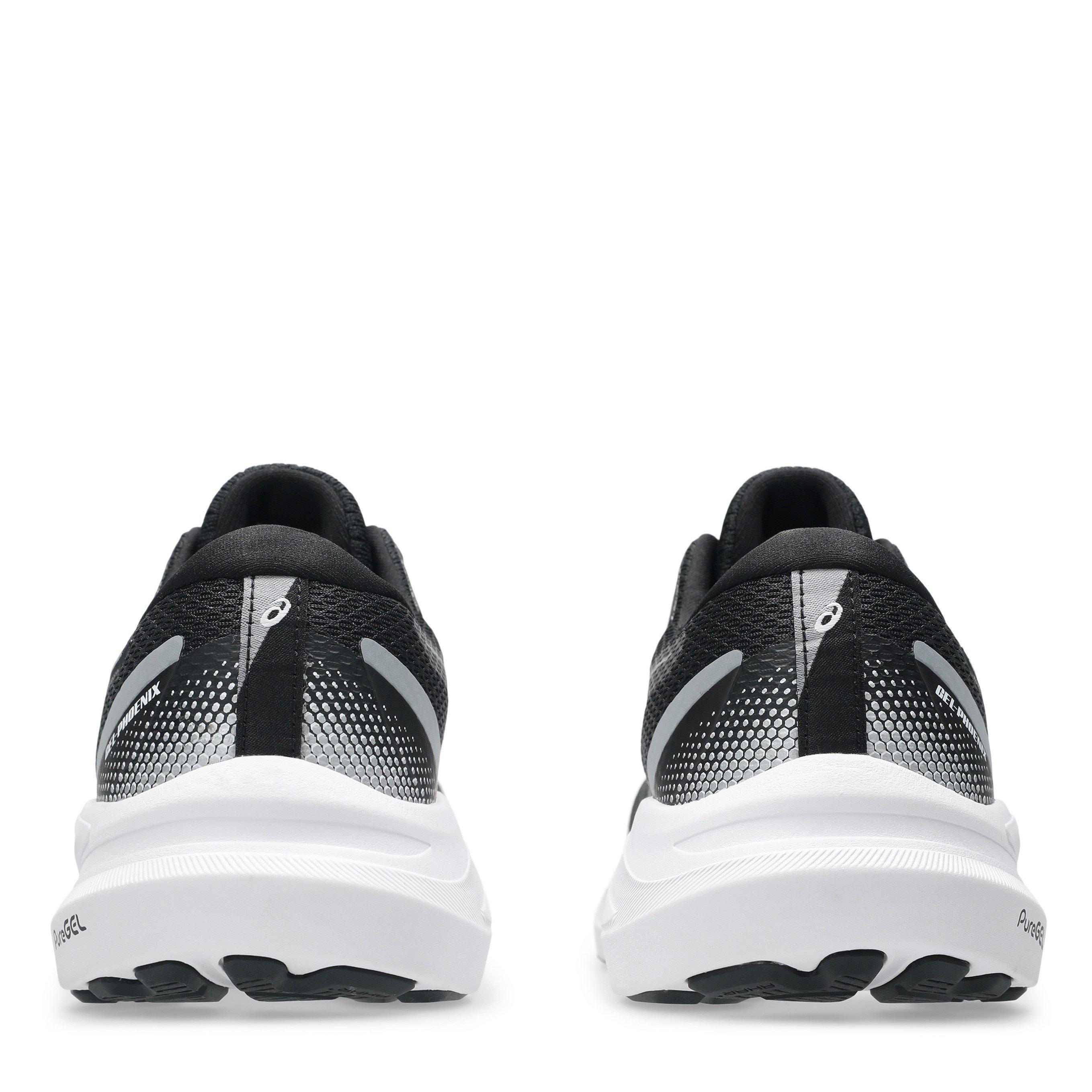 Black/White - Asics - Gel Phoenix 13 Everyday Stable Road Running Shoes - 7