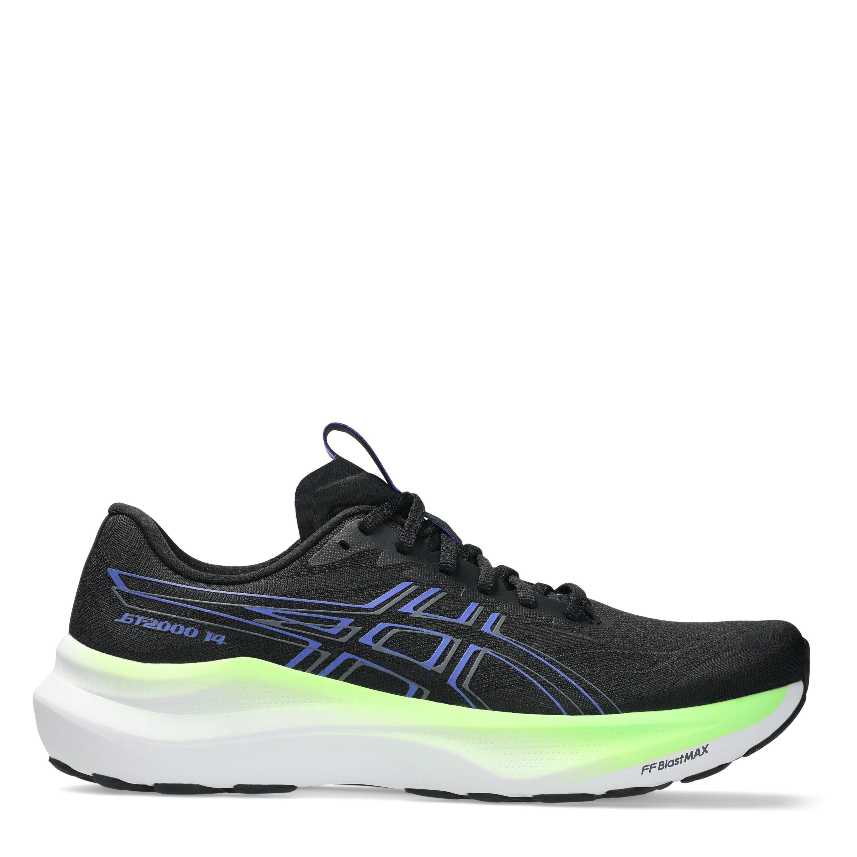 Asics Men's Gt-2000 14 Road Running Shoes - Black/Cobalt - 8.5 (43.5)