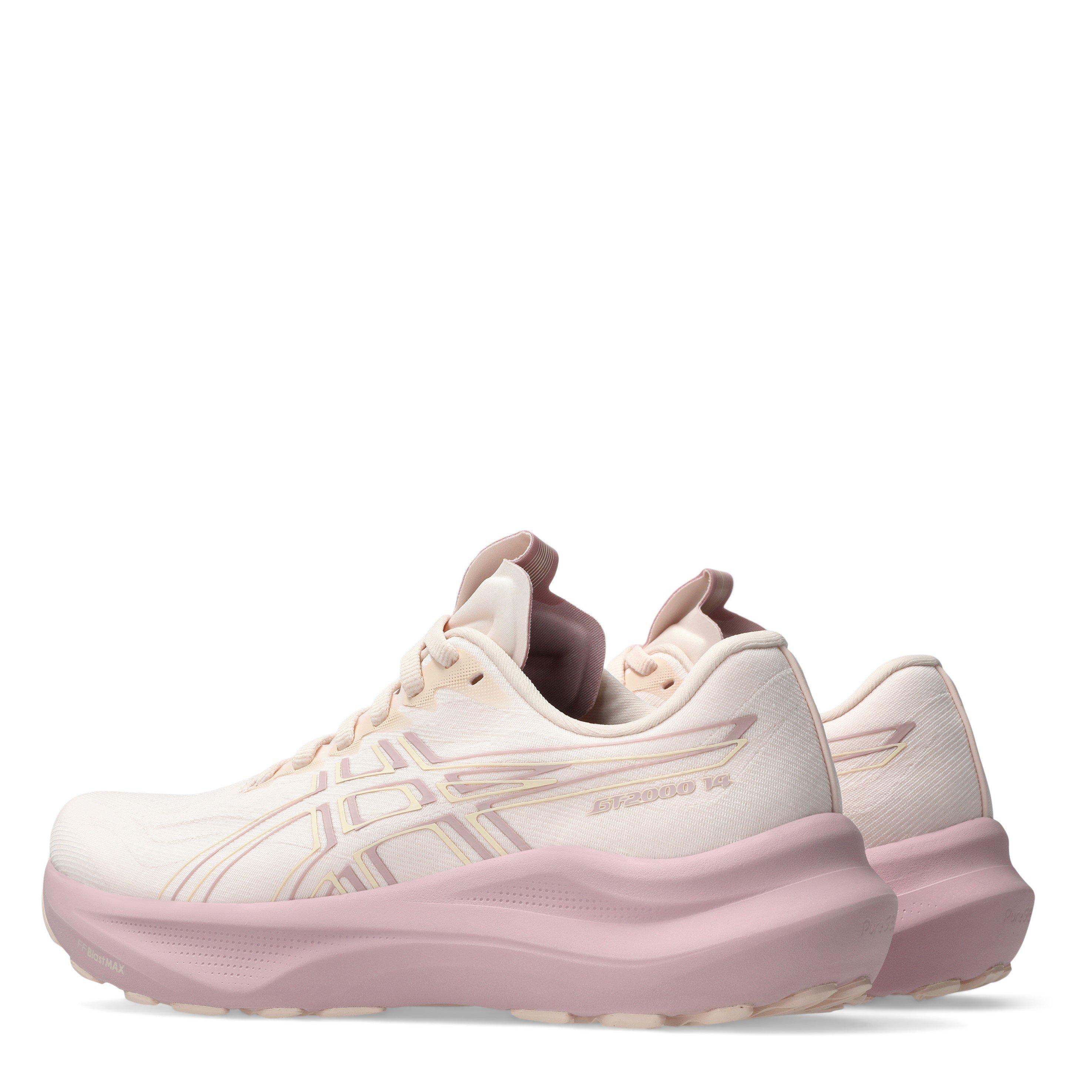 Pink/Morganite - Asics - Gt-2000 14 Road Running Shoes Womens - 5