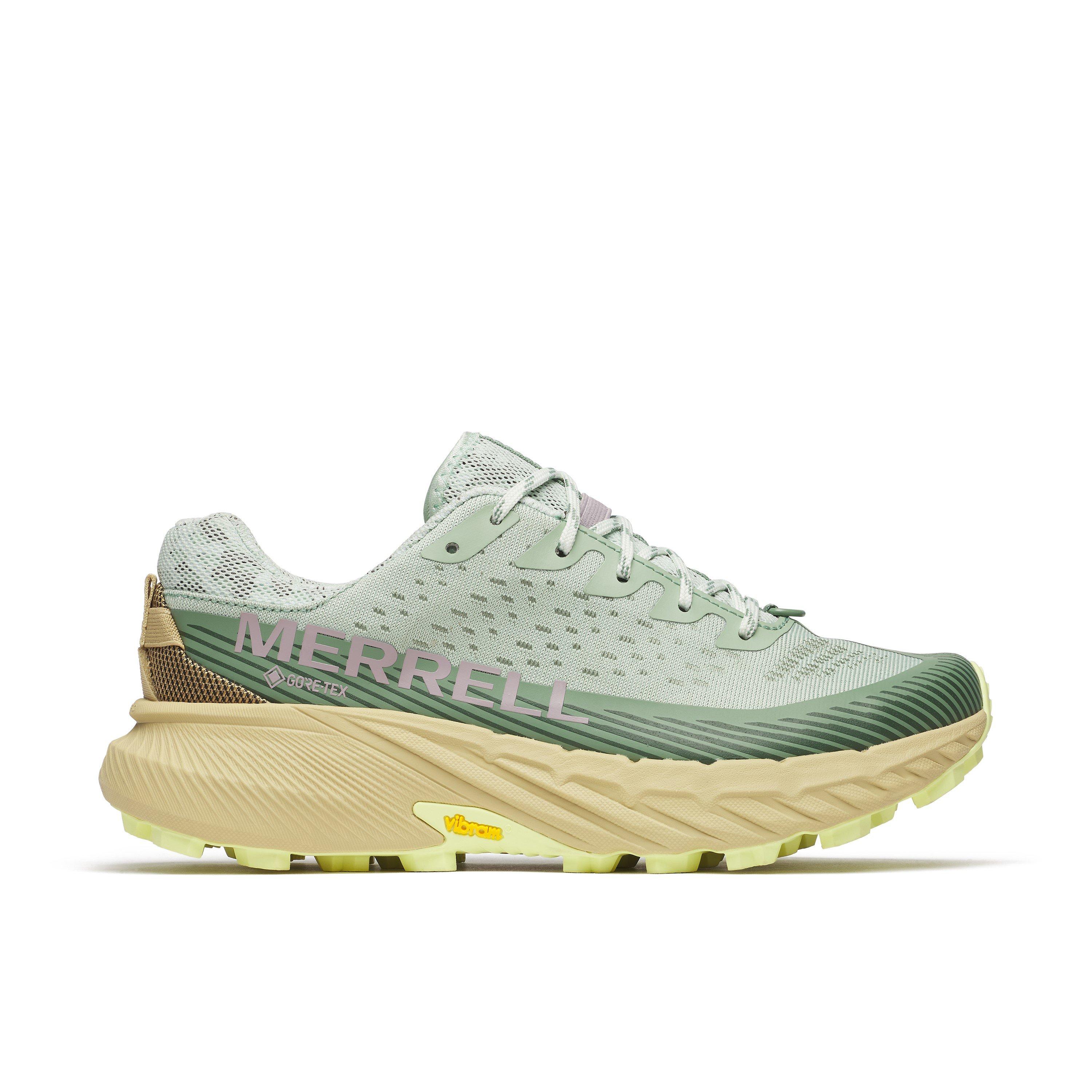 Merrell Women's Agility Gore-Tex Off-Road Trail Running Shoes - Sage - 4 (37)
