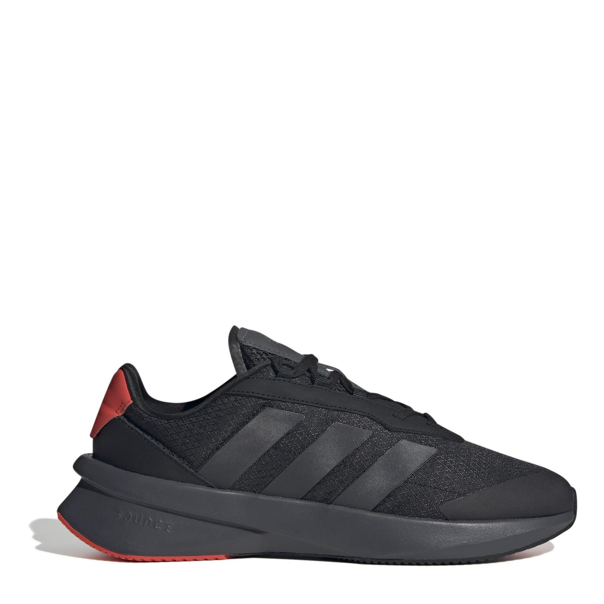 Zwart/Grijs/Rood - adidas - Heawyn Road Running Shoes Adults - 1