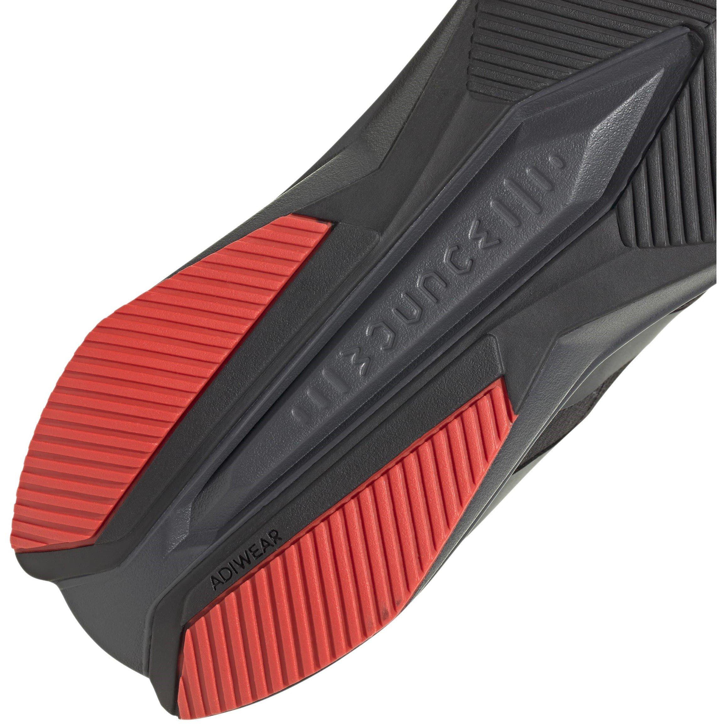 Zwart/Grijs/Rood - adidas - Heawyn Road Running Shoes Adults - 7