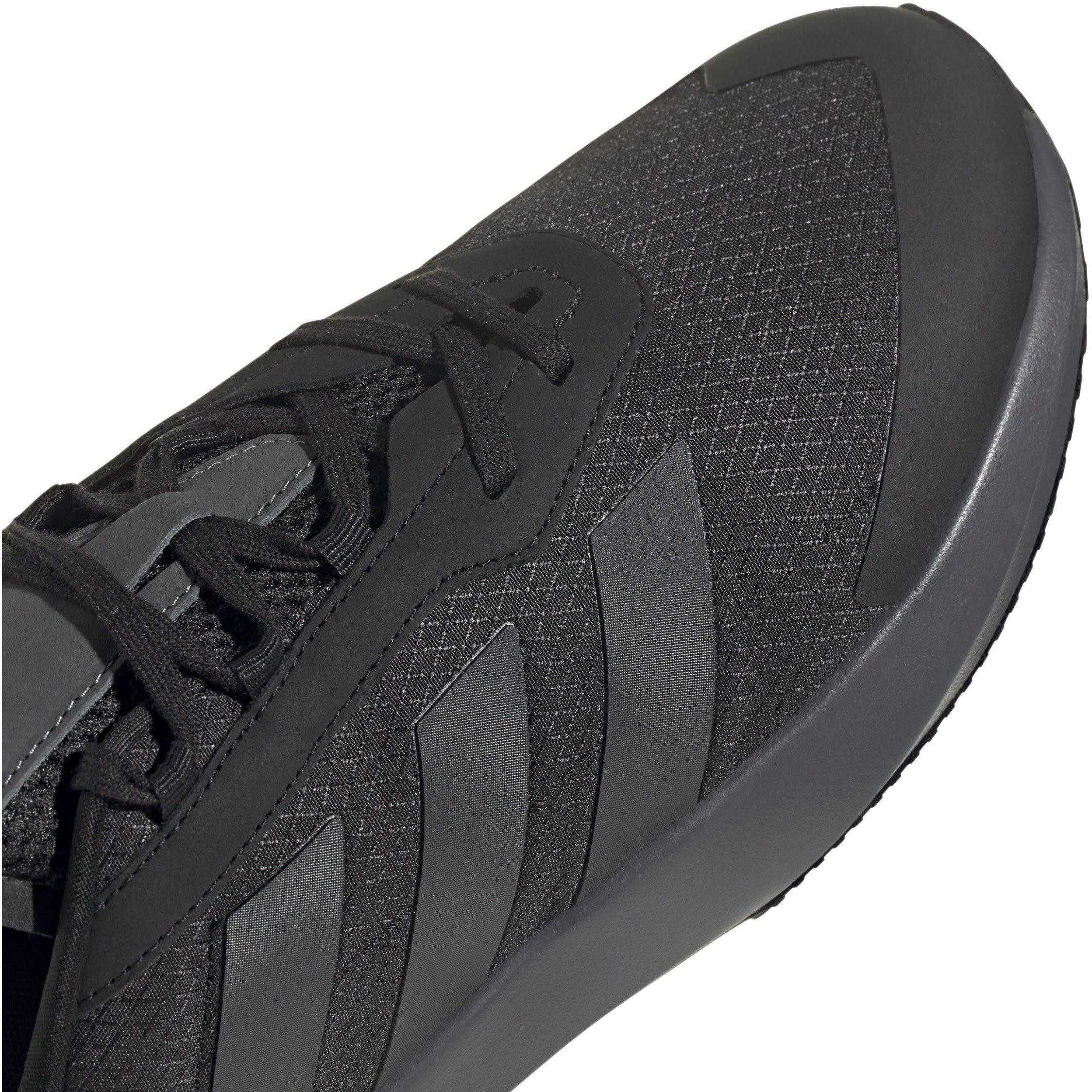 Zwart/Grijs/Rood - adidas - Heawyn Road Running Shoes Adults - 8