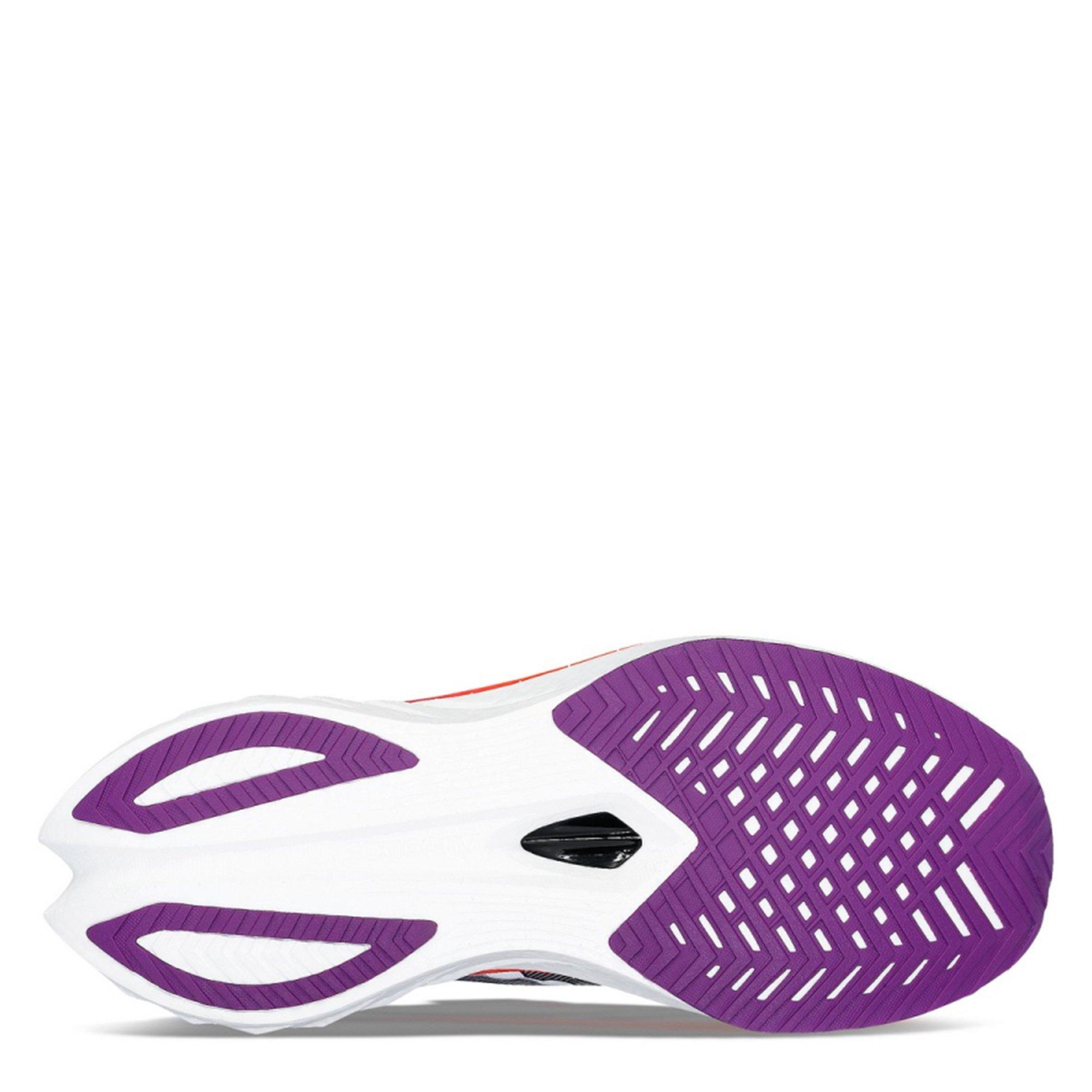 Wht/VziOrg - Saucony - Endorphin Speed 4 Mens Running Shoes - 3