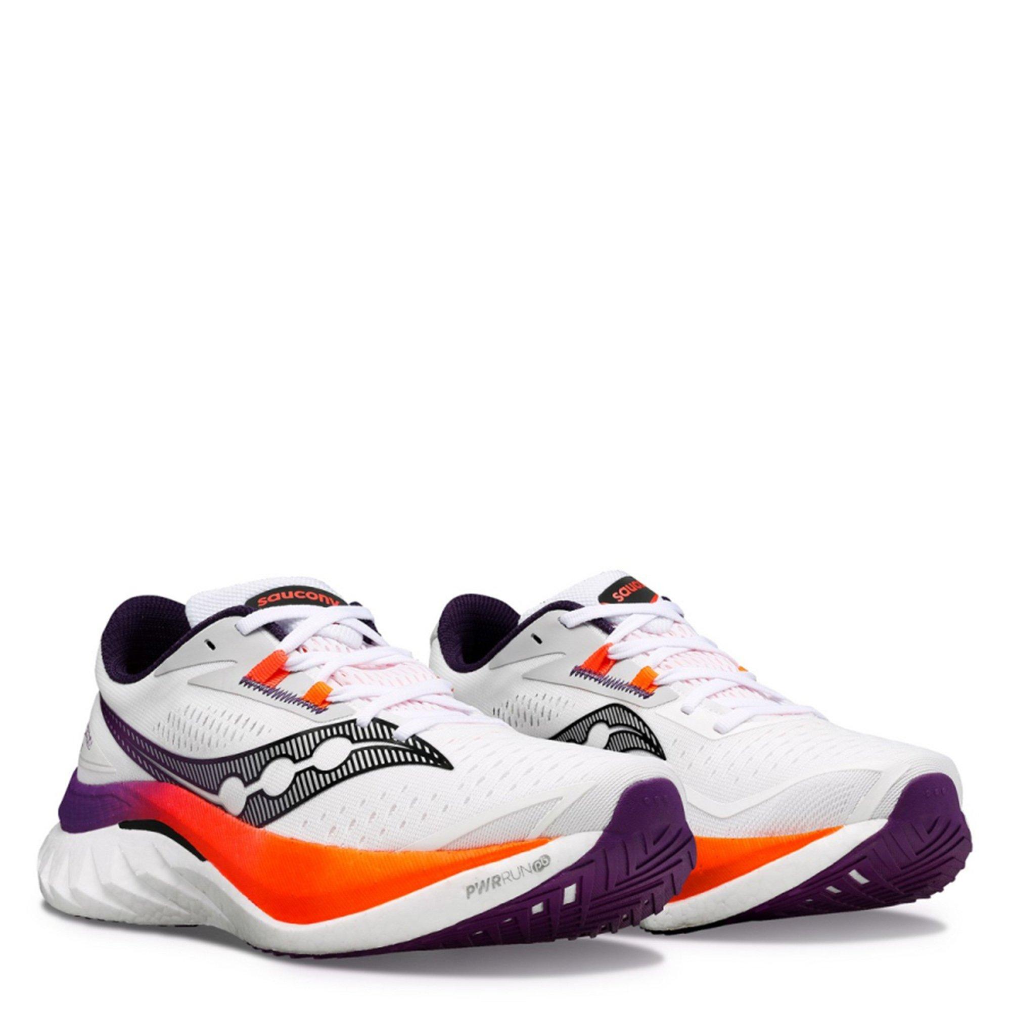 Wht/VziOrg - Saucony - Endorphin Speed 4 Mens Running Shoes - 5