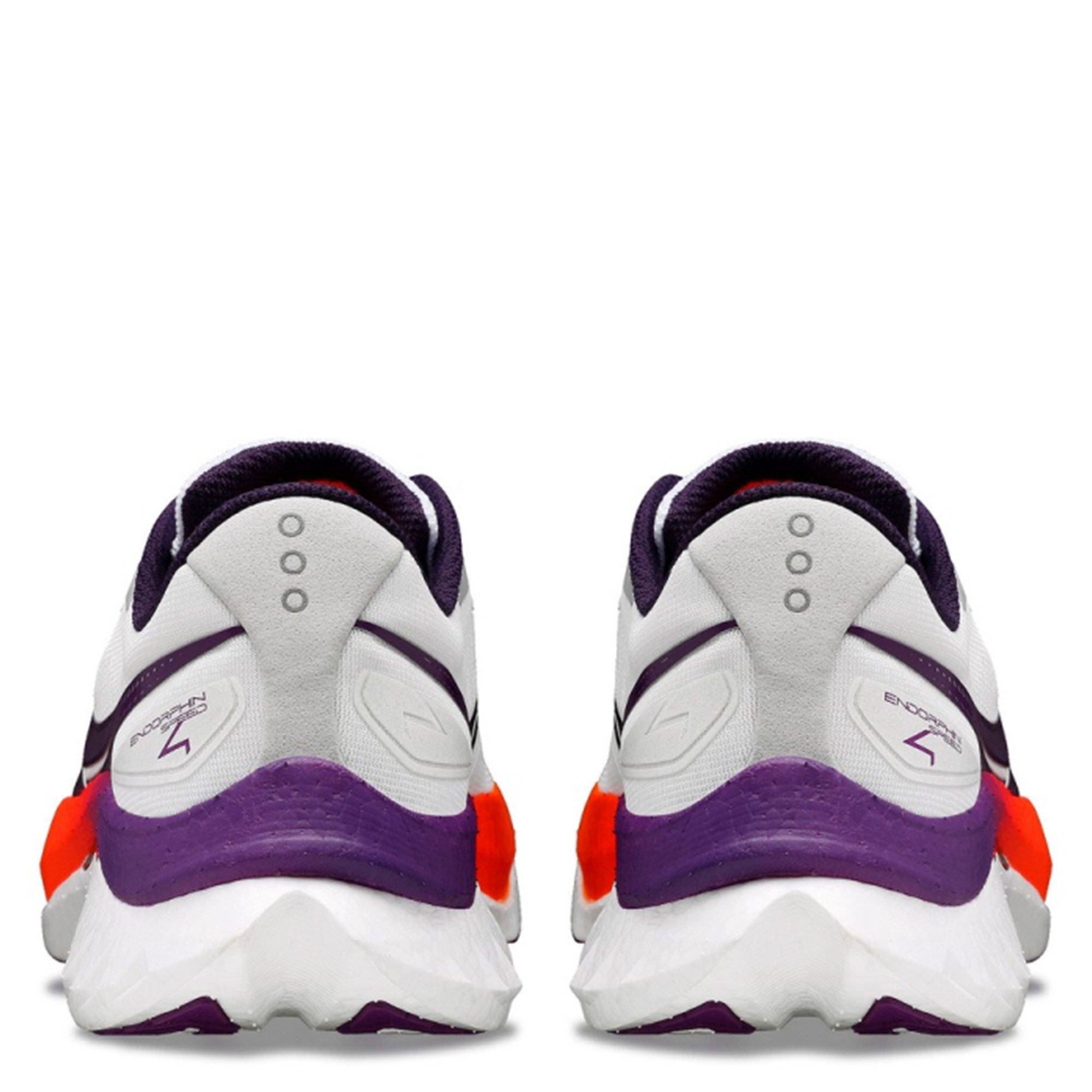 Wht/VziOrg - Saucony - Endorphin Speed 4 Mens Running Shoes - 6