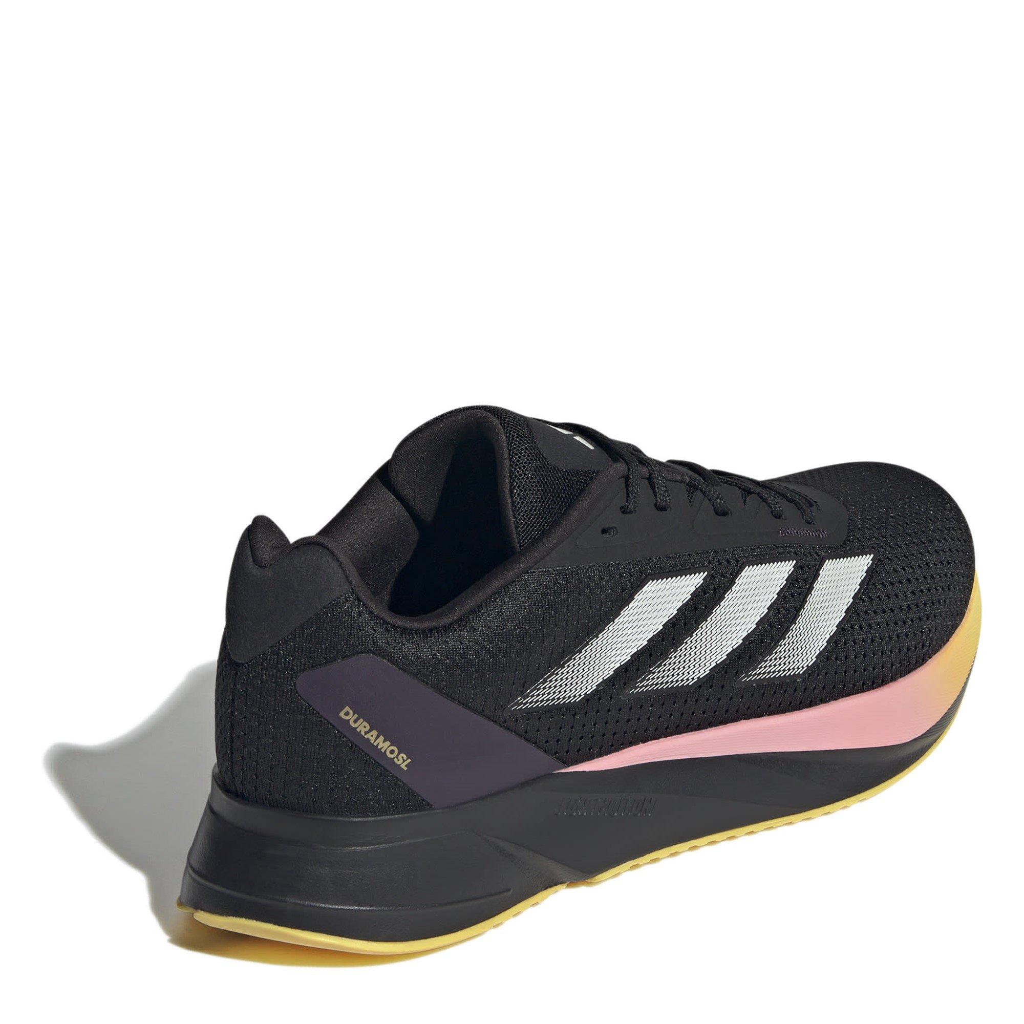Black/Spark - adidas - Duramo SL Running Shoes Mens - 4