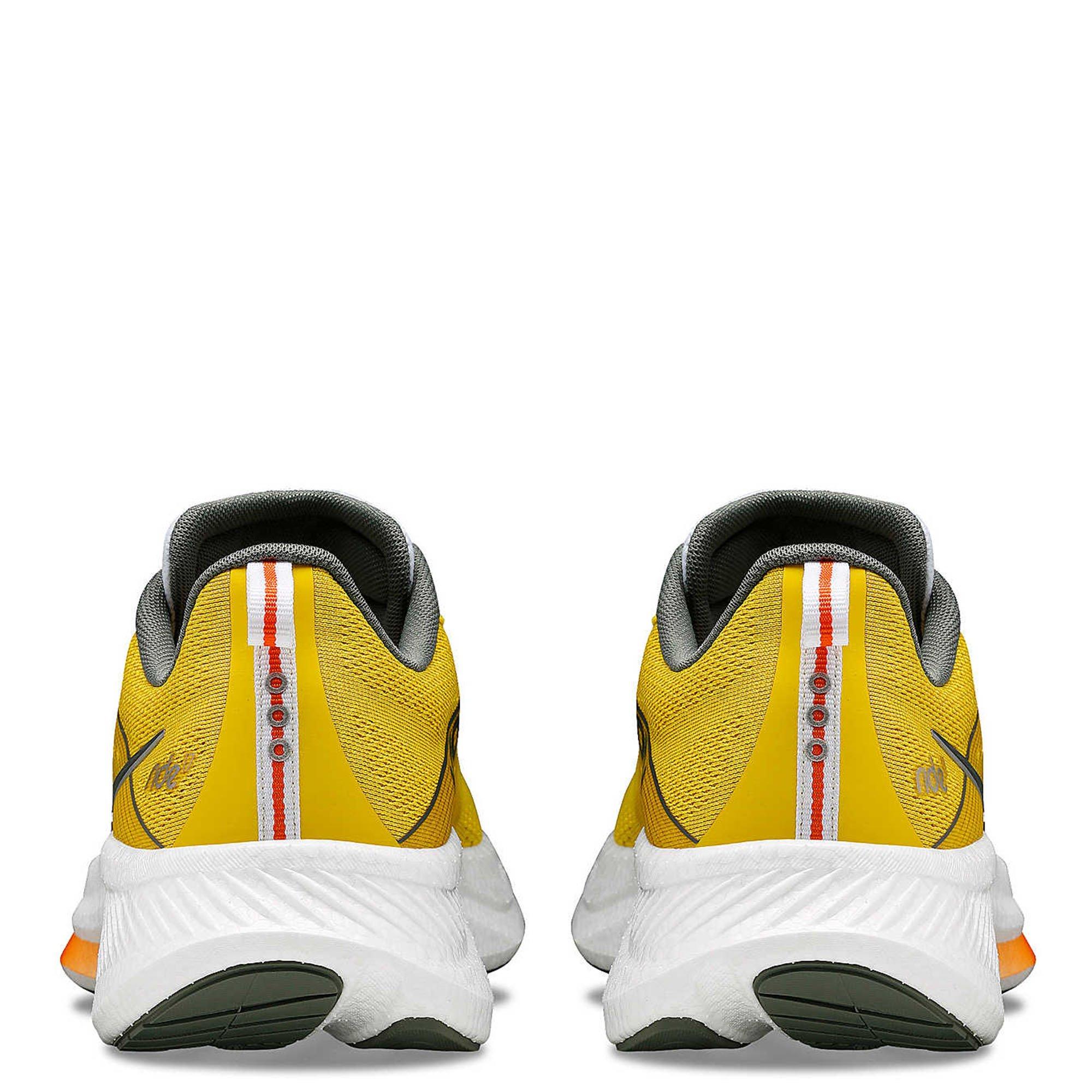 Canary/Bough - Saucony - Ride 17 Mens Running Shoes - 6