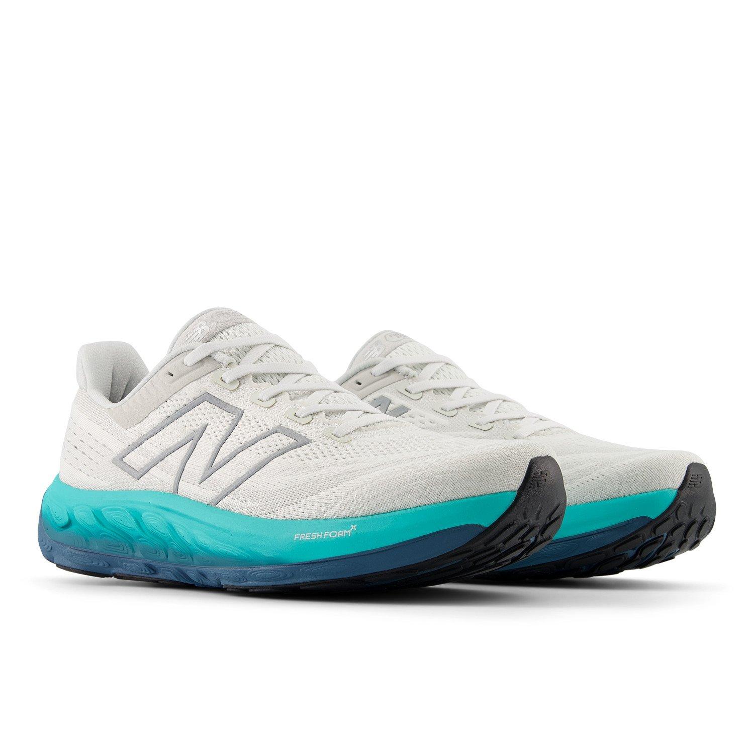 White/Teal - New Balance - Fresh Foam Vongo v6 Mens Running Shoes - 3