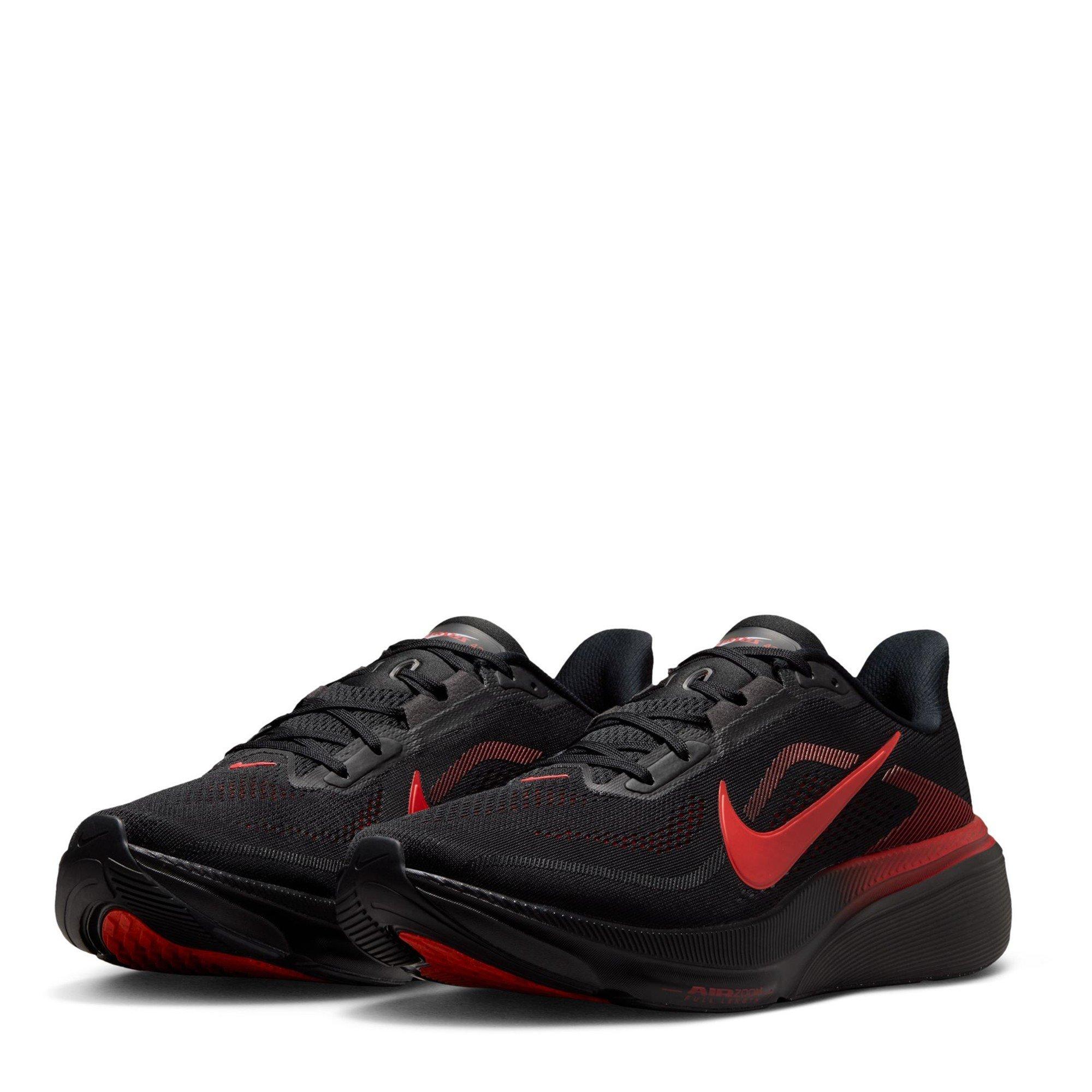 Blk/Crimson-Red - Nike - Pegasus 42 Mens Running Shoes - 5