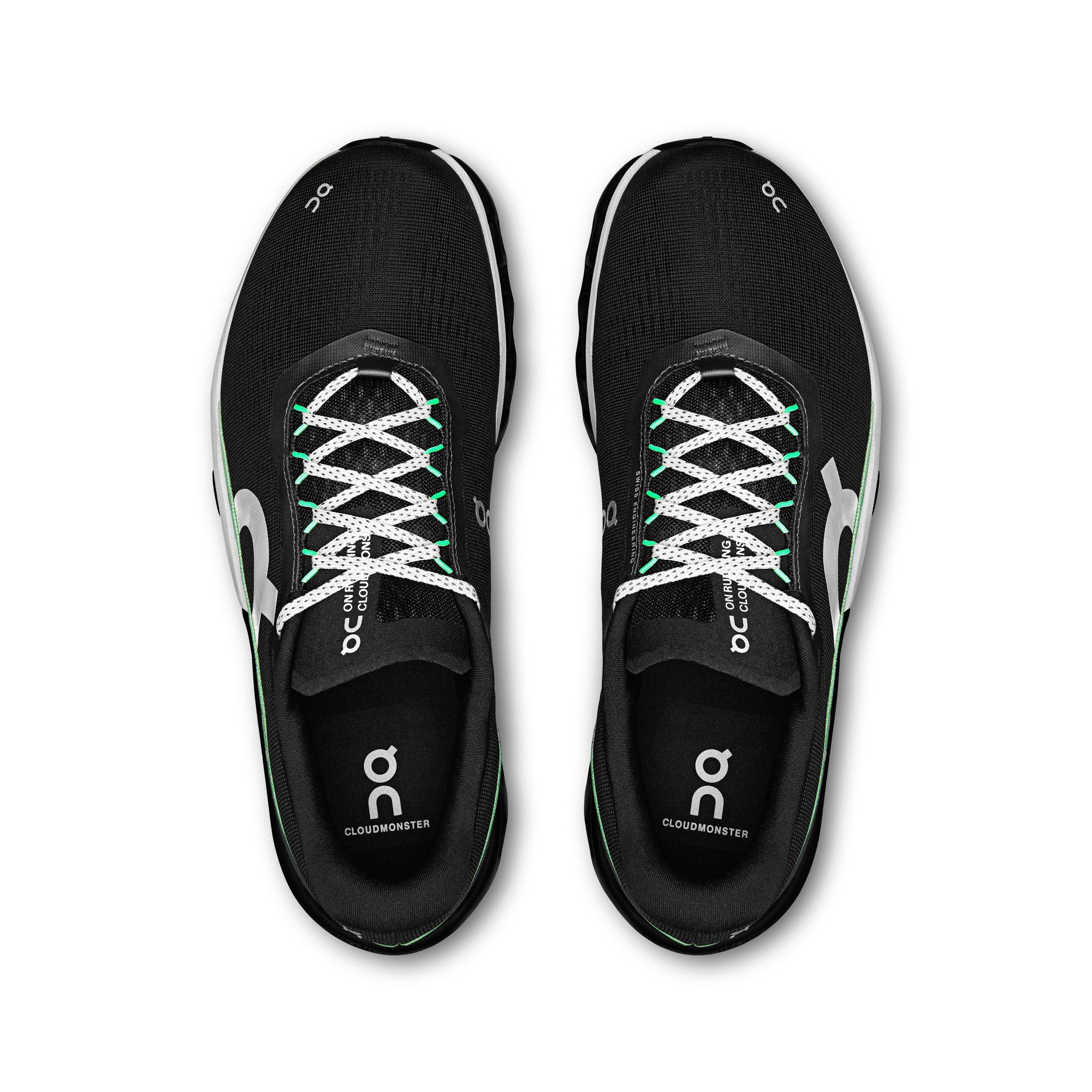 Zwarte Gletsjer - On - Mens Cloudmonster 2 Running Shoes - 5