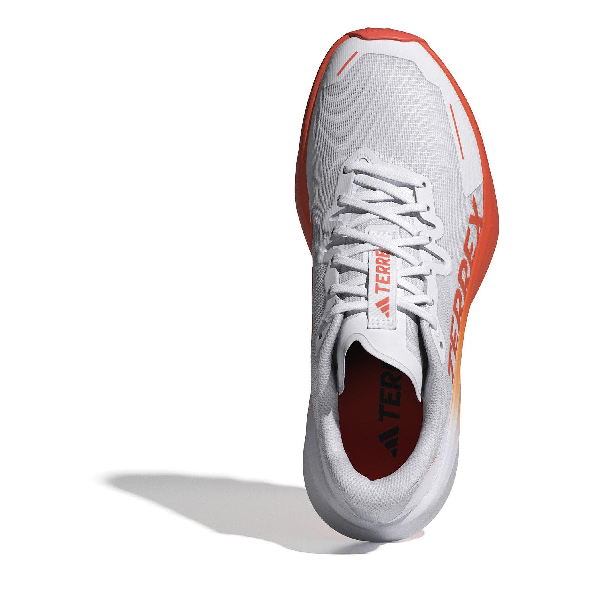 Wht/Orange/Grey - adidas - Terrex Agravic 3 Womens Trail Running Shoes - 5