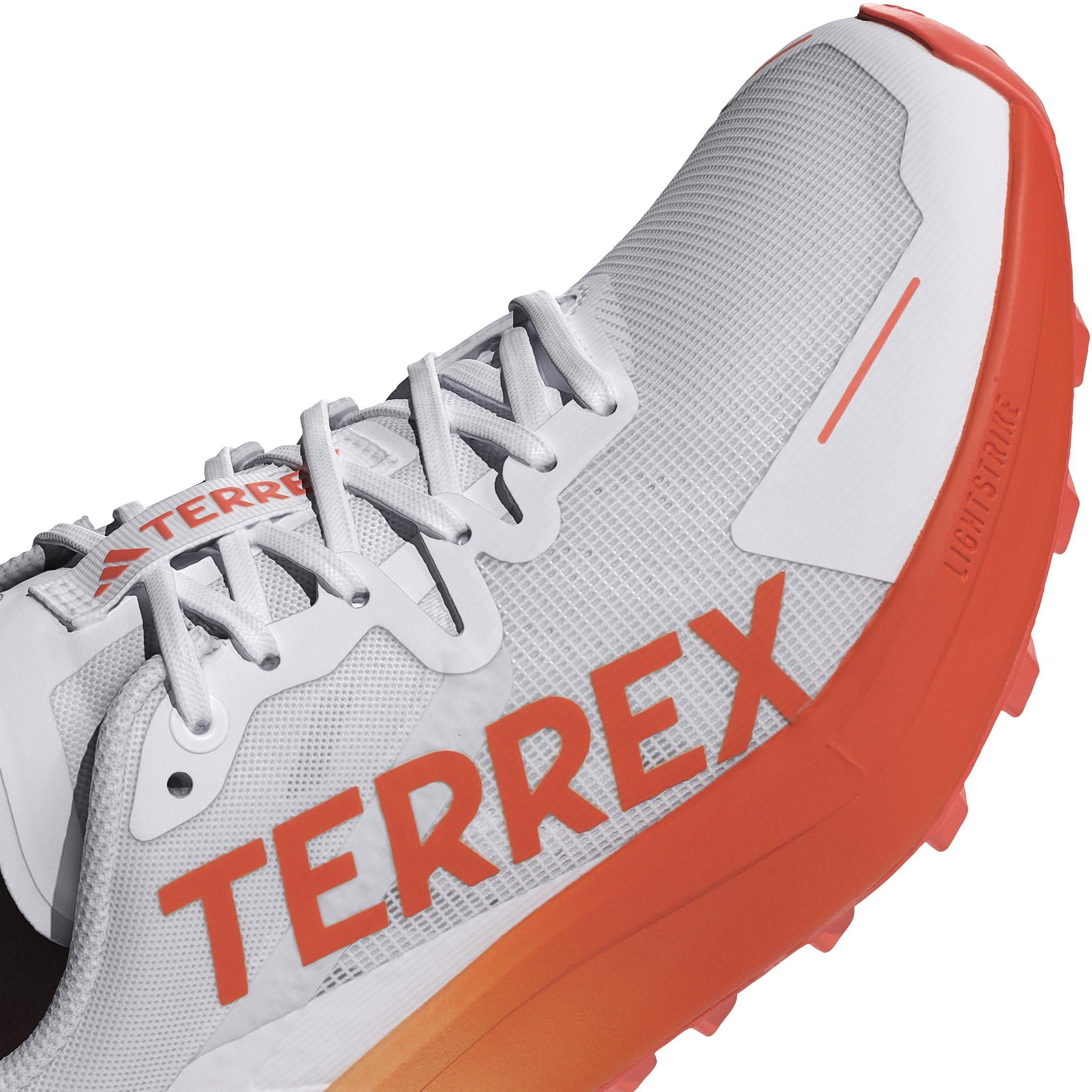 Wht/Orange/Grey - adidas - Terrex Agravic 3 Womens Trail Running Shoes - 7