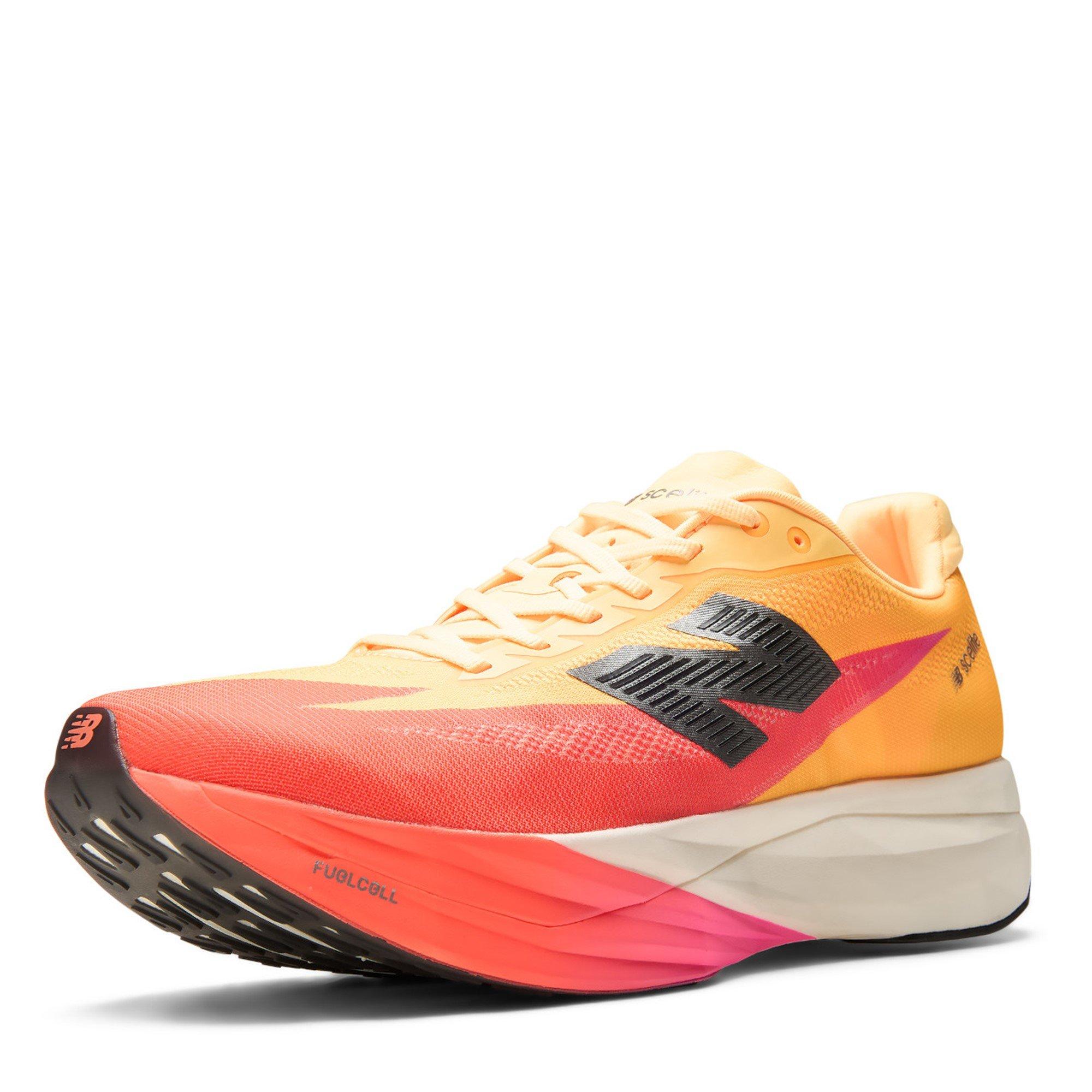 Tangerine Heat - New Balance - FuelCell SuperComp Elite v5 Mens Running Shoes - 2