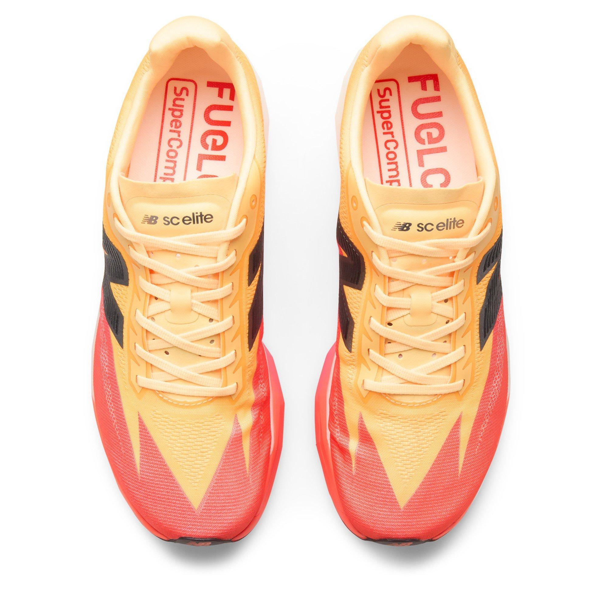 Tangerine Heat - New Balance - FuelCell SuperComp Elite v5 Mens Running Shoes - 6