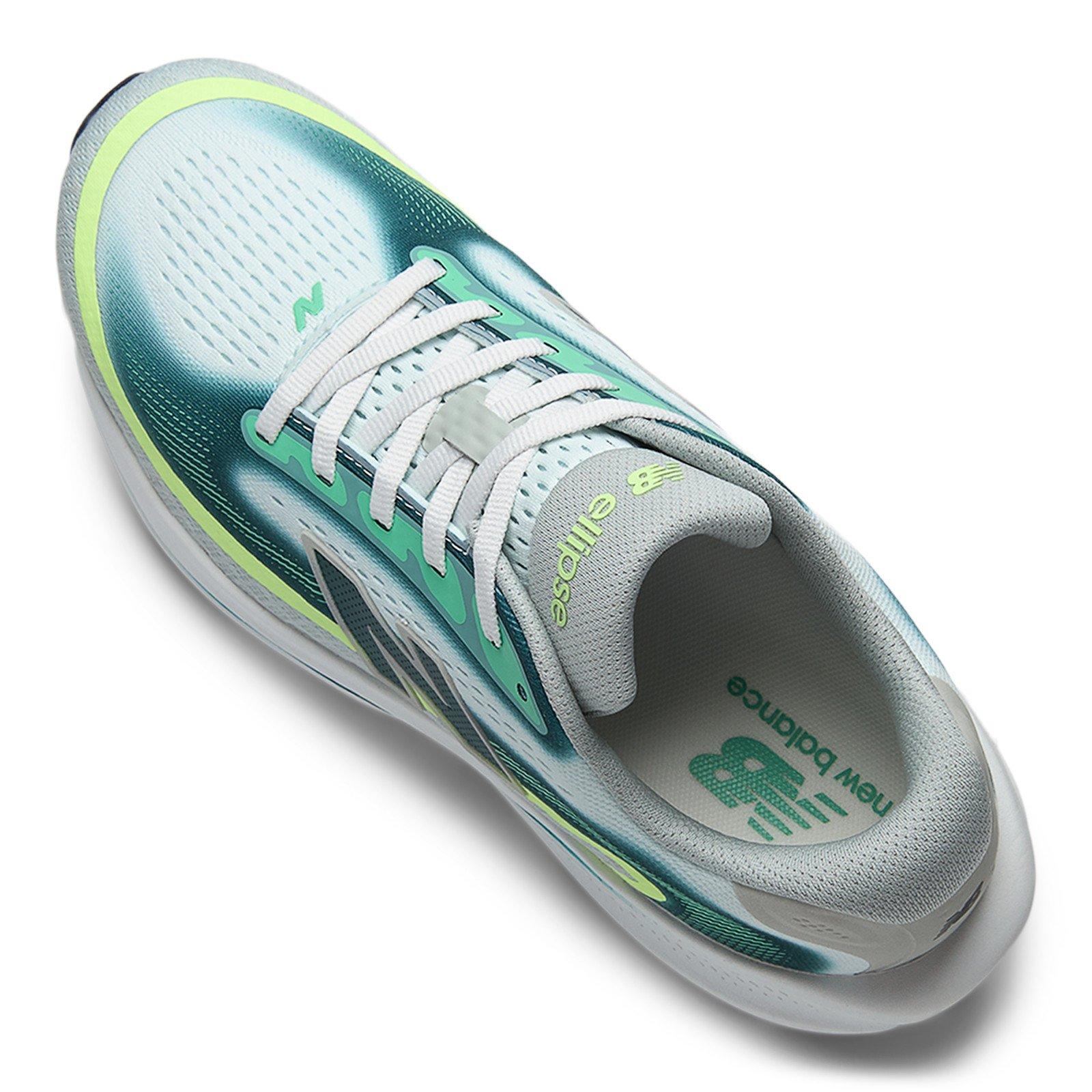 Grey/Green - New Balance - Ellipse v1 Mens Running Shoes - 8
