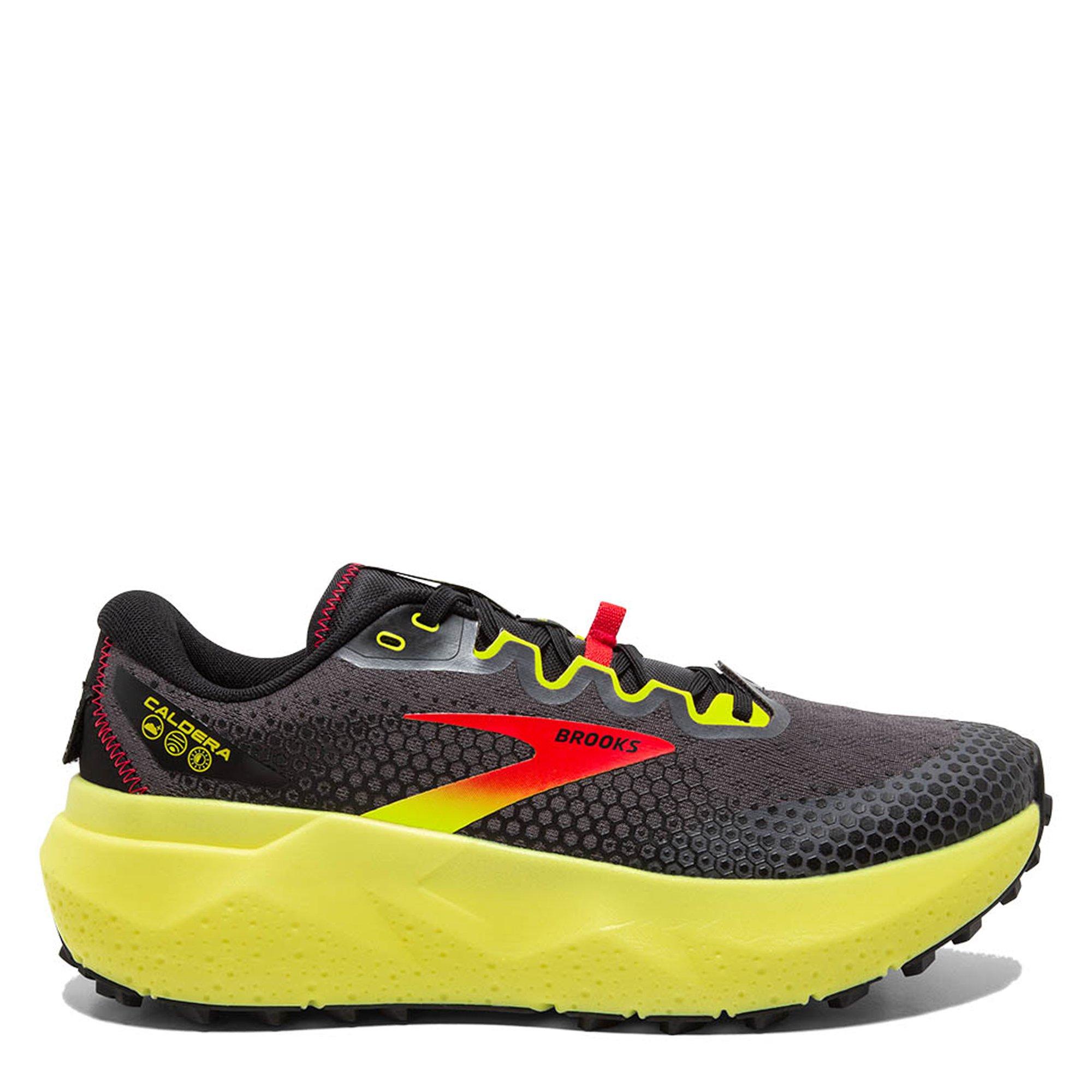 Blk/Fiery Red - Brooks - Brooks Caldera 6 Mens Running Shoes - 1