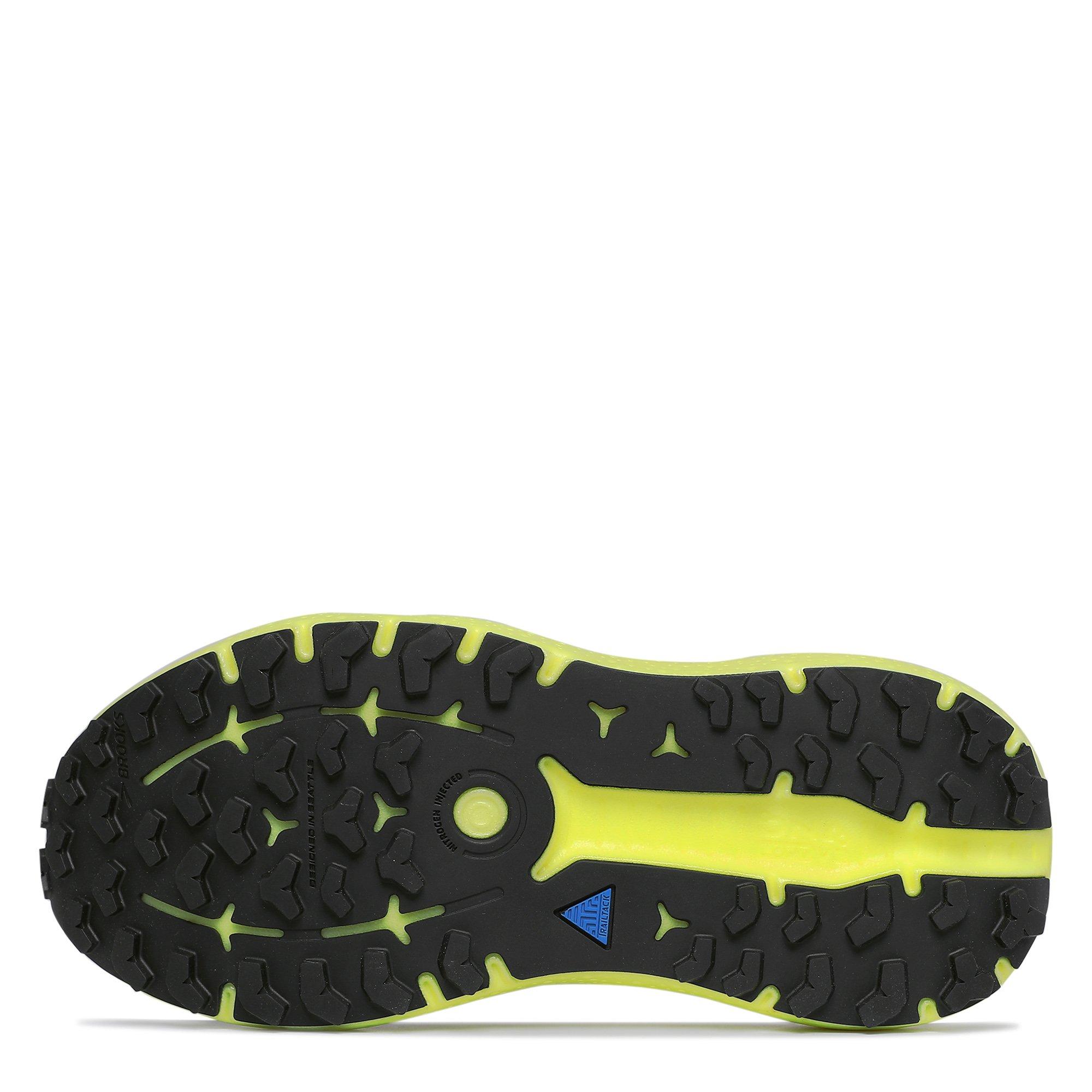 Blk/Fiery Red - Brooks - Caldera 6 Mens Trail Running Shoes - 3