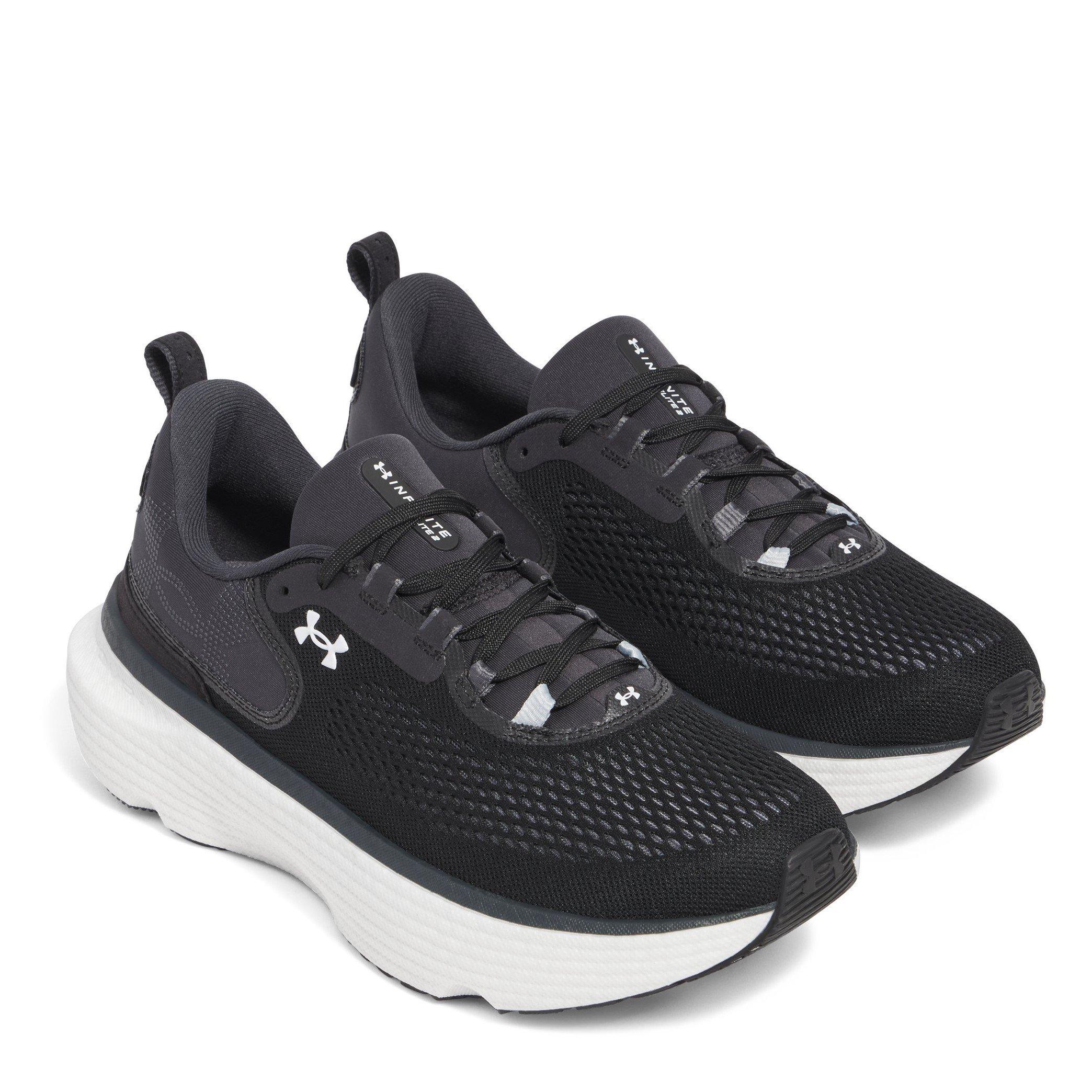 Sort/Hvid - Under Armour - Infinite Elite Entry Road Running Shoes - 5