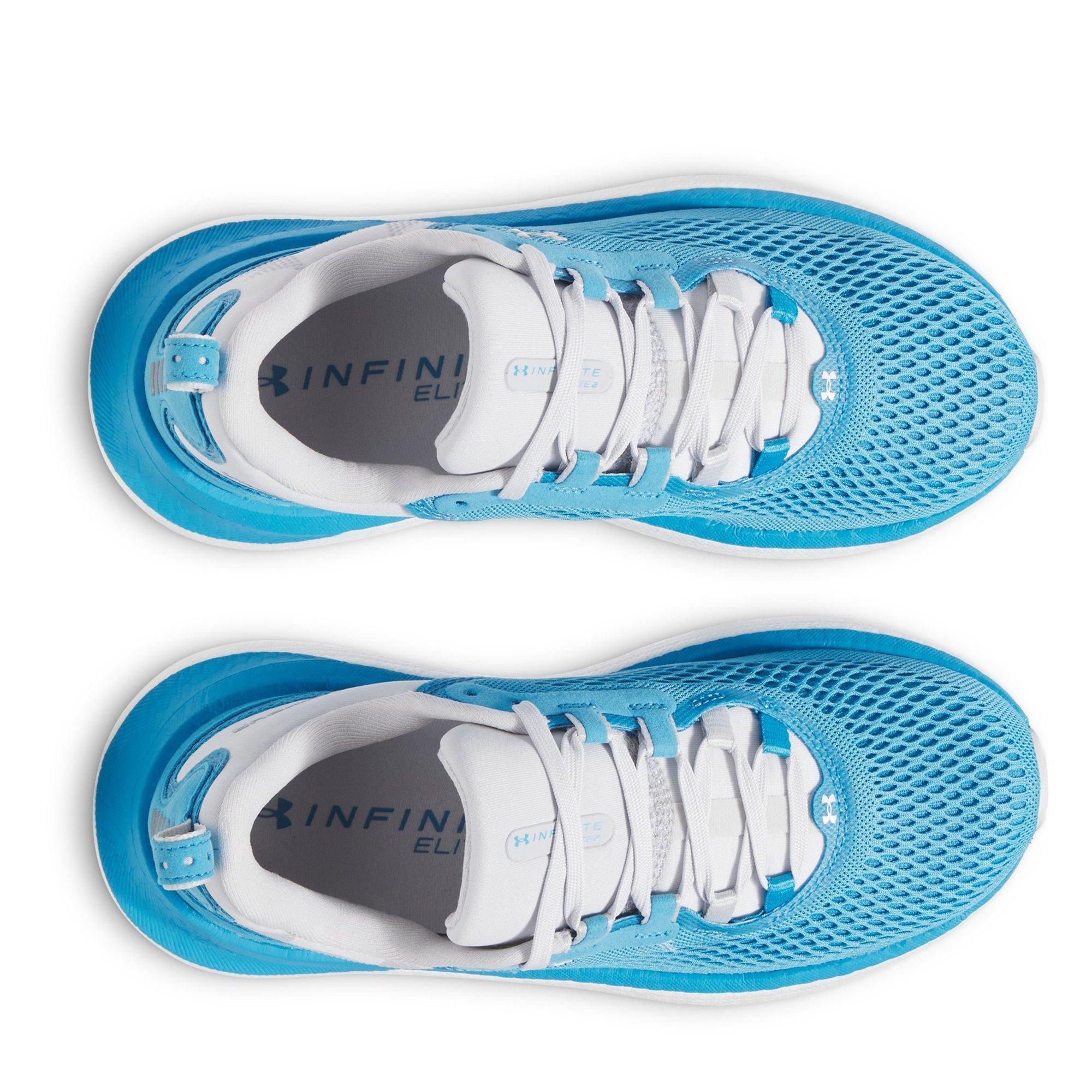 Blue - Under Armour - Women's Infinit Elite Entry Road Running Shoes - 4