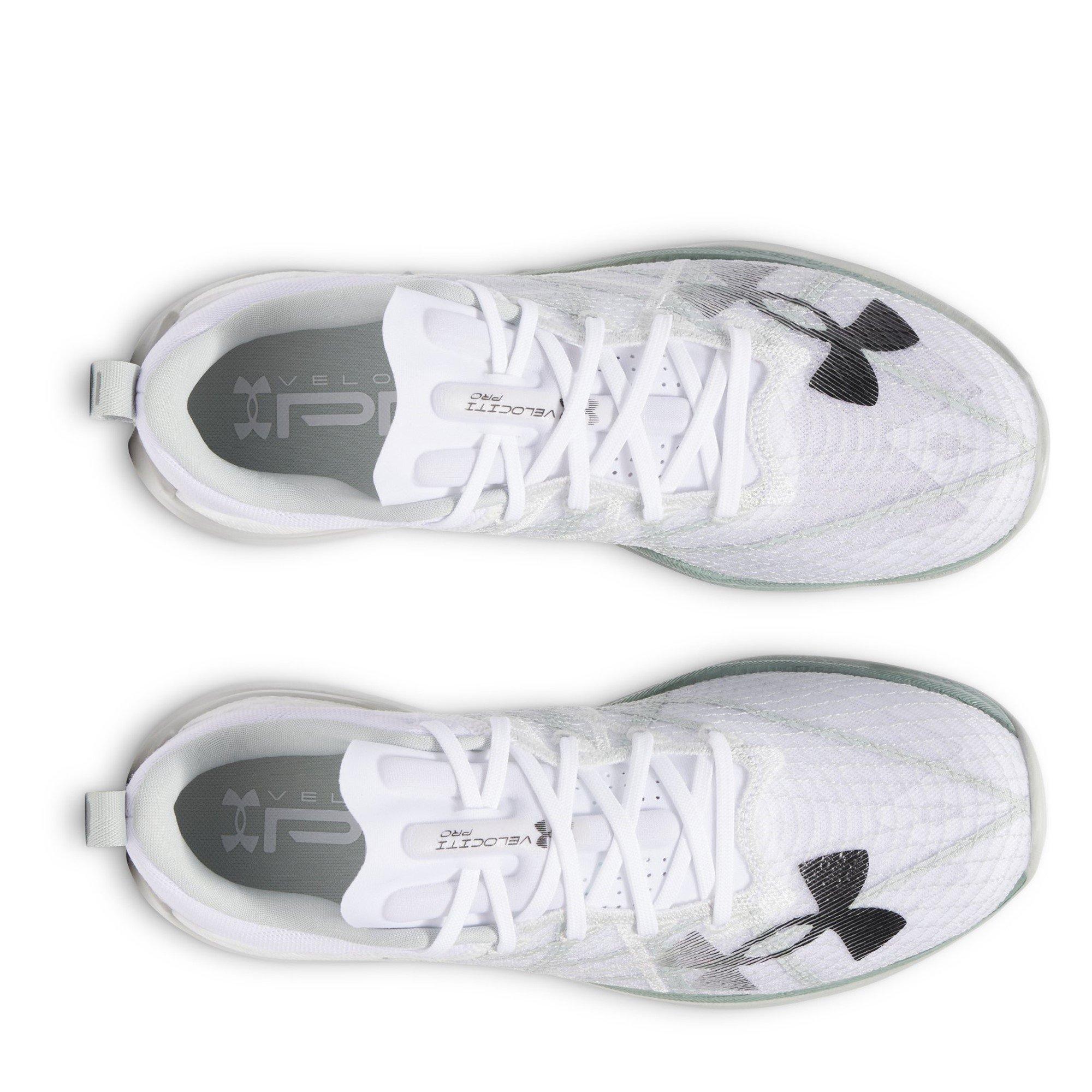 White/Green - Under Armour - Velociti Elite 2 Running Shoes - 4