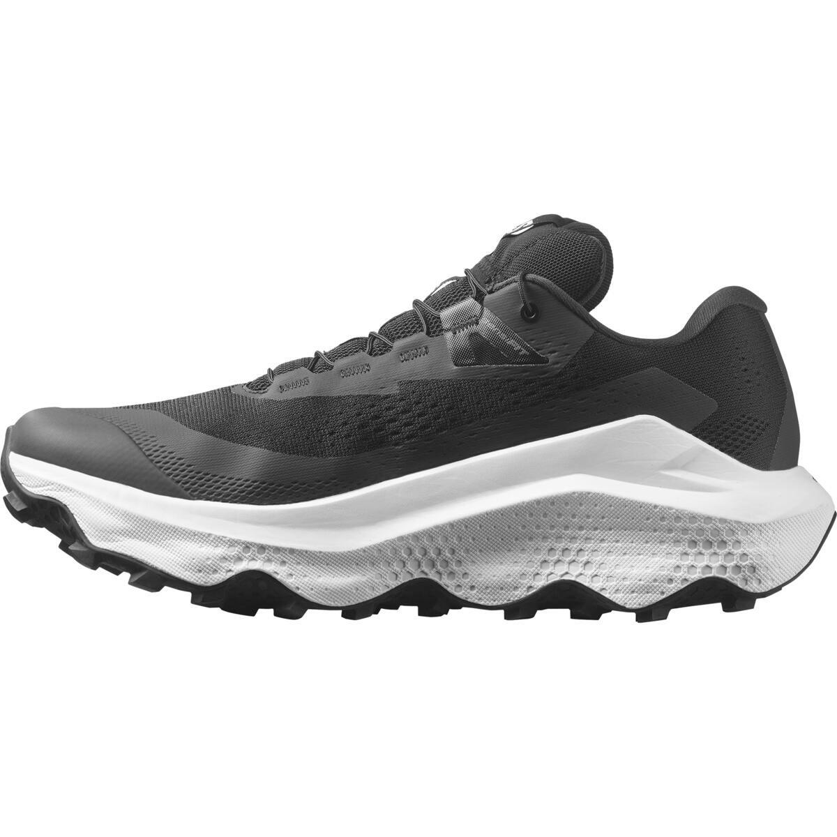 Black/White - Salomon - Ultra Glide 3 Running Shoes Mens - 2