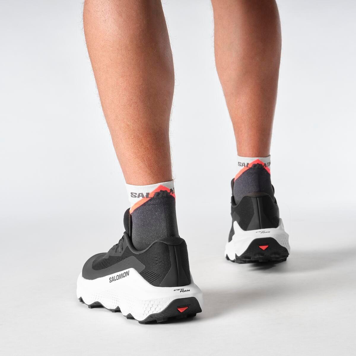 Black/White - Salomon - Ultra Glide 3 Running Shoes Mens - 8