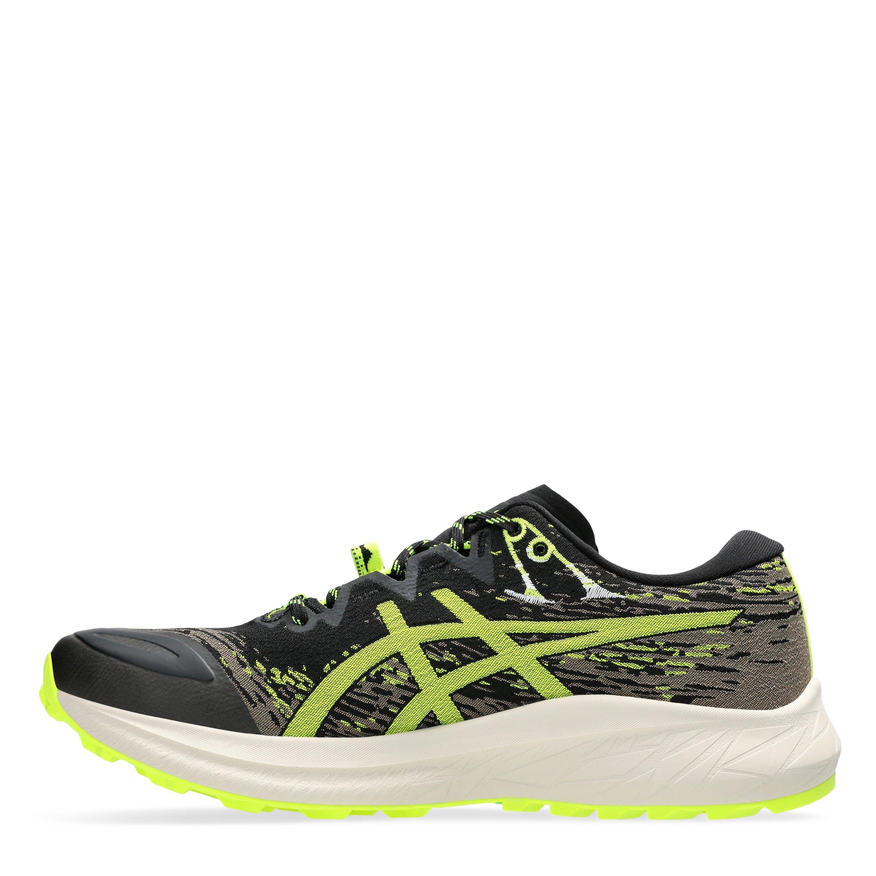 BLACK/SAFETY YE - Asics - Fuji Lite Trail Running Shoes - 2