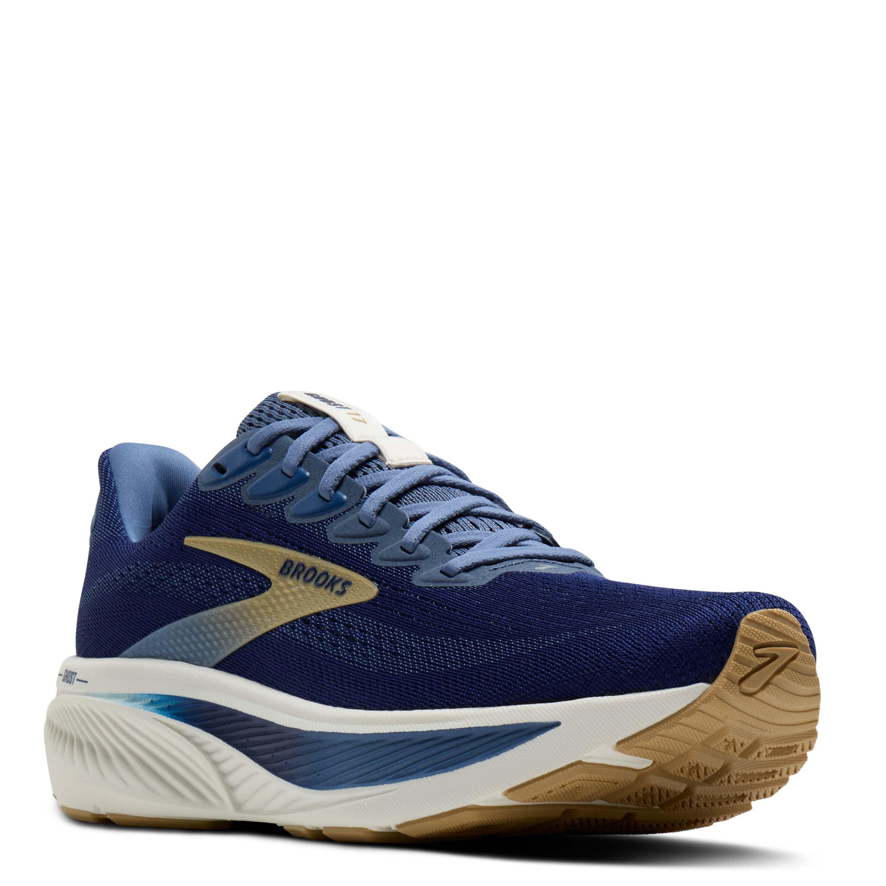 Blue/White - Brooks - Ghost 17 Running Shoes Mens - 2