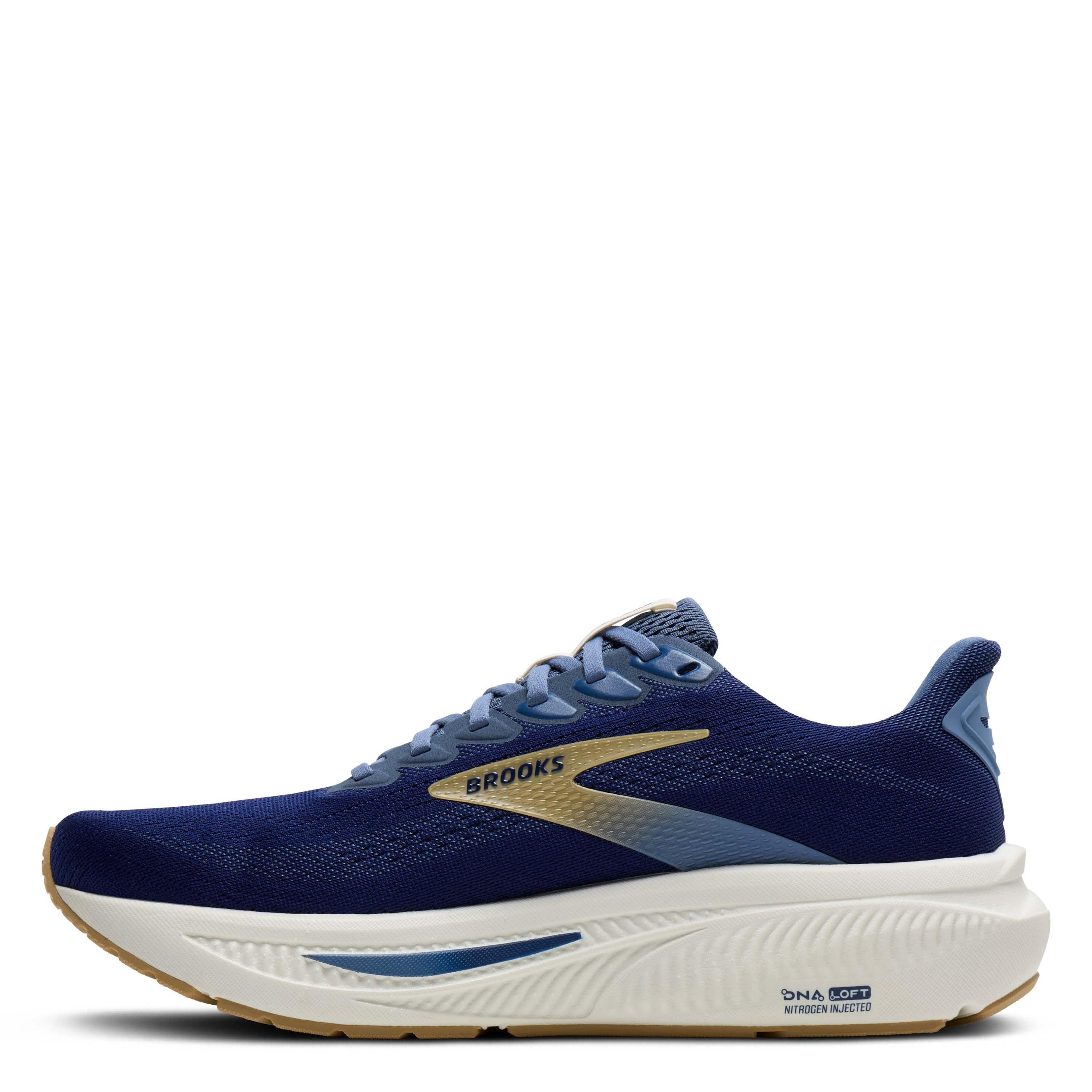 Blue/White - Brooks - Ghost 17 Running Shoes Mens - 4