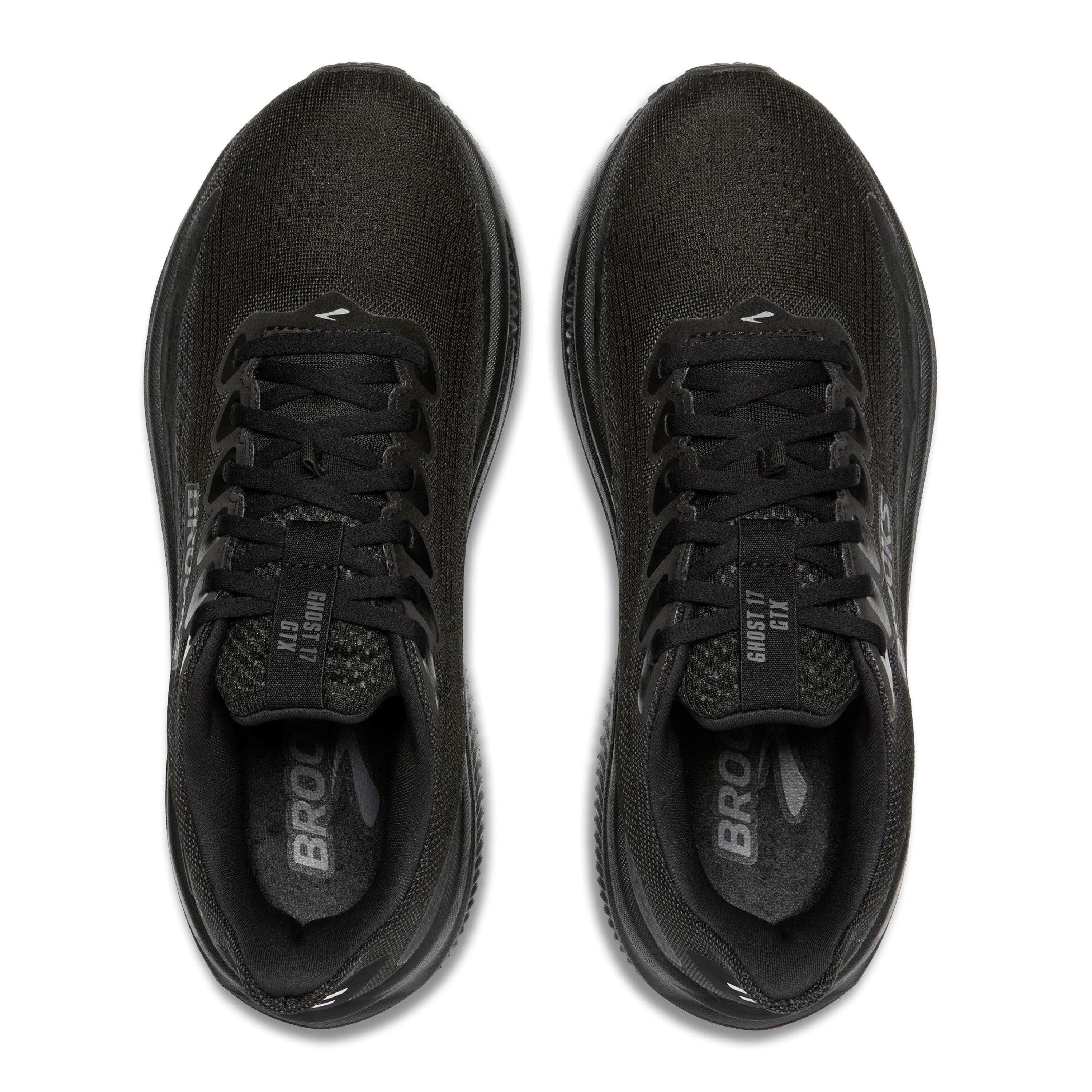 Black/Black - Brooks - Ghost 17 GTX Road Running Shoes Mens - 5