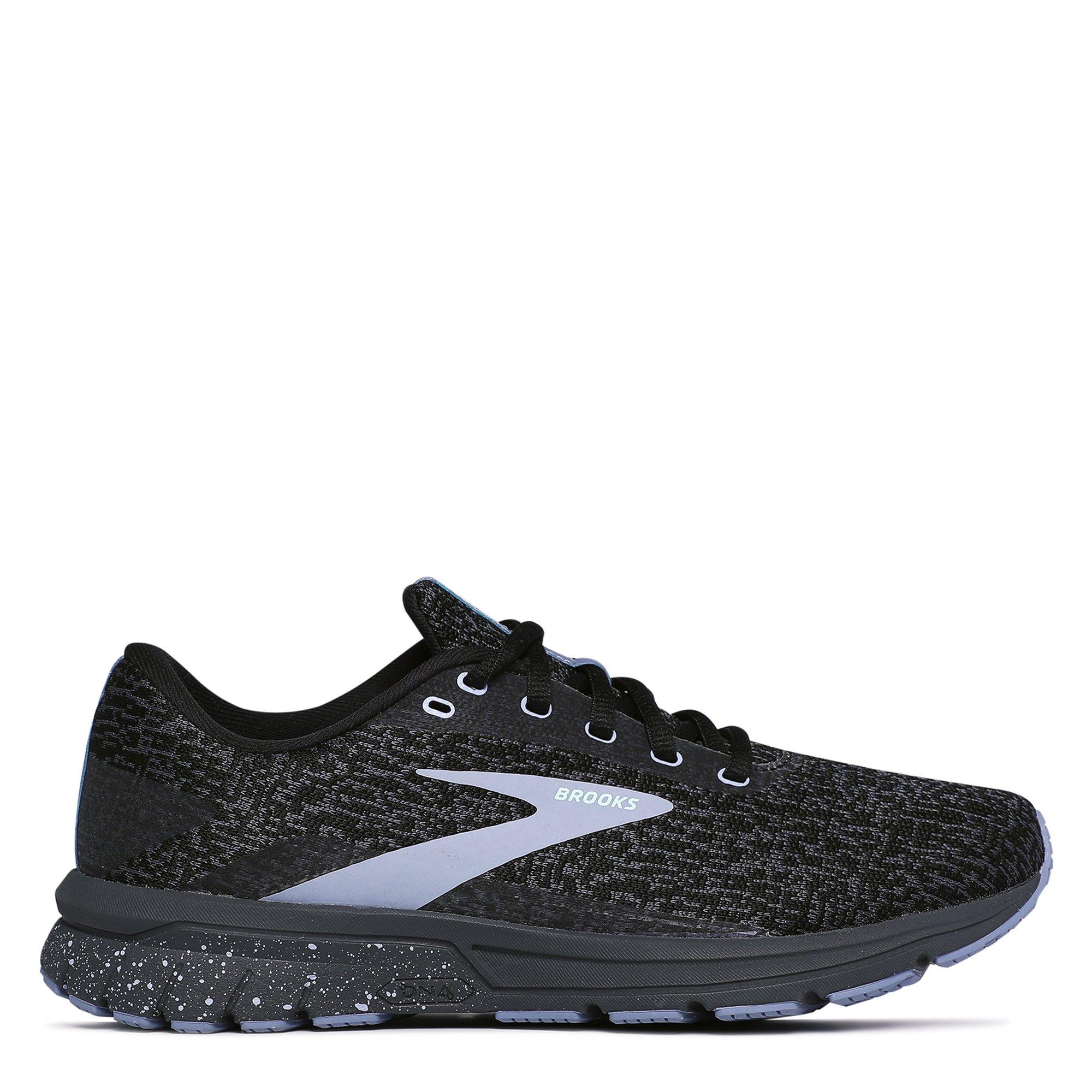 Ebony/Black - Brooks - Signal 3 Womens Road Running Shoes - 1
