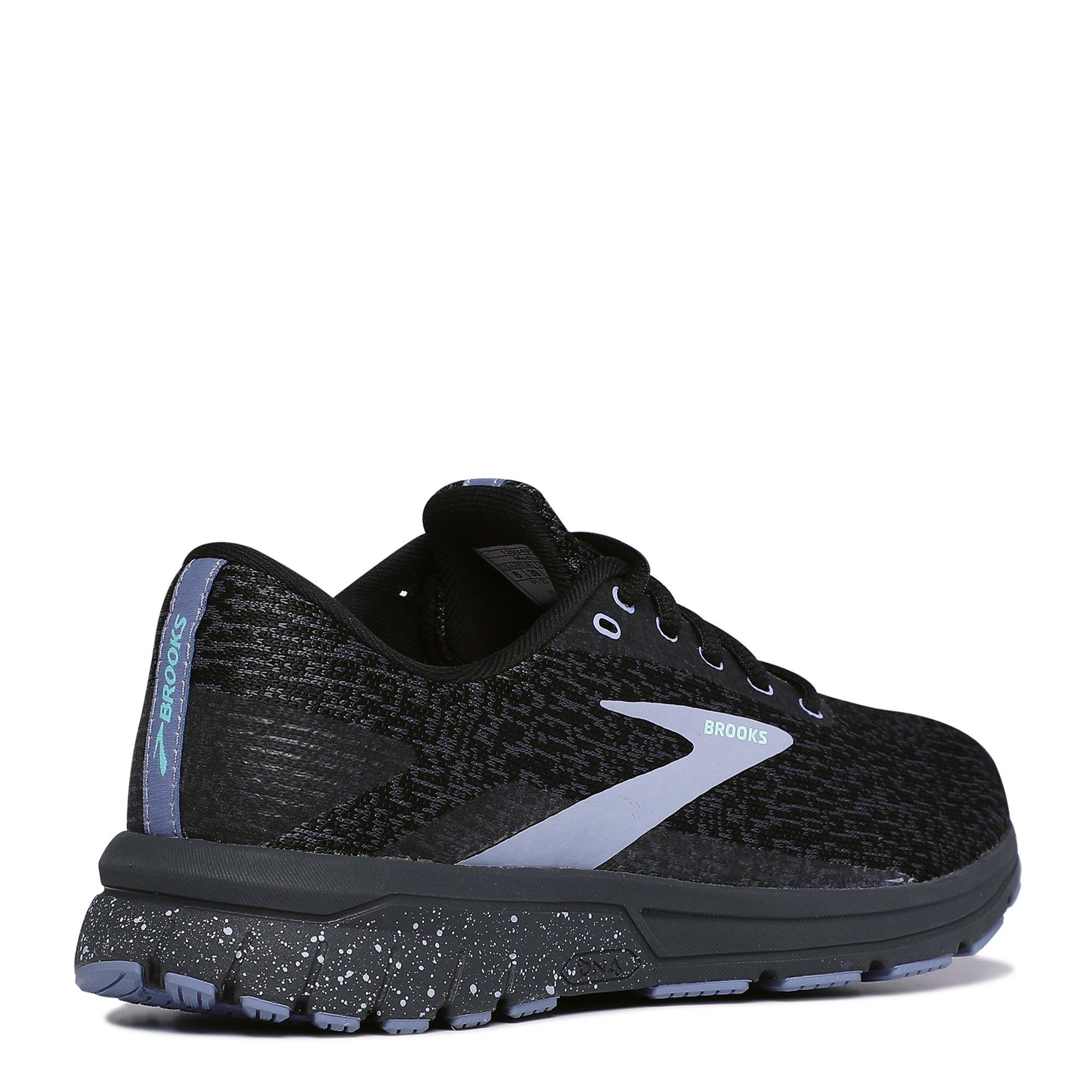 Ebony/Black - Brooks - Signal 3 Womens Road Running Shoes - 5