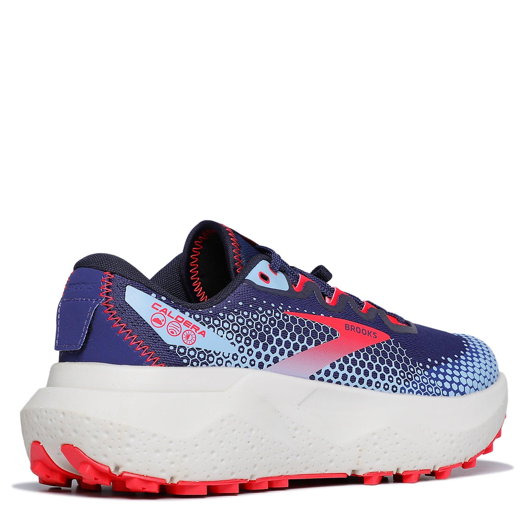 Cobalt/Oyster - Brooks - Caldera 6 Womens Trail Running Shoes - 5