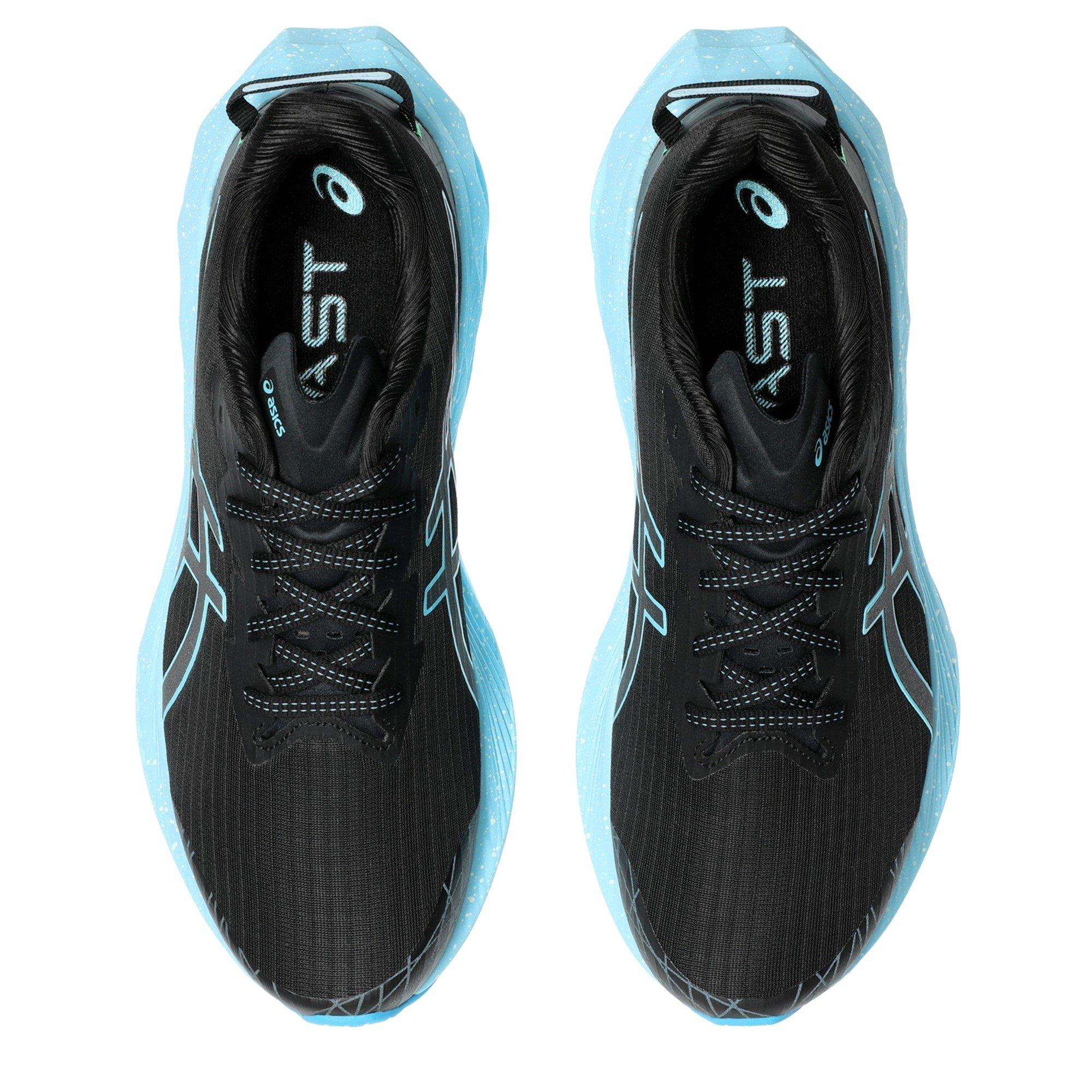 LITE-SHOW/CYAN - Asics - Novablast 4 Lite-Show Mens Running Shoes - 6