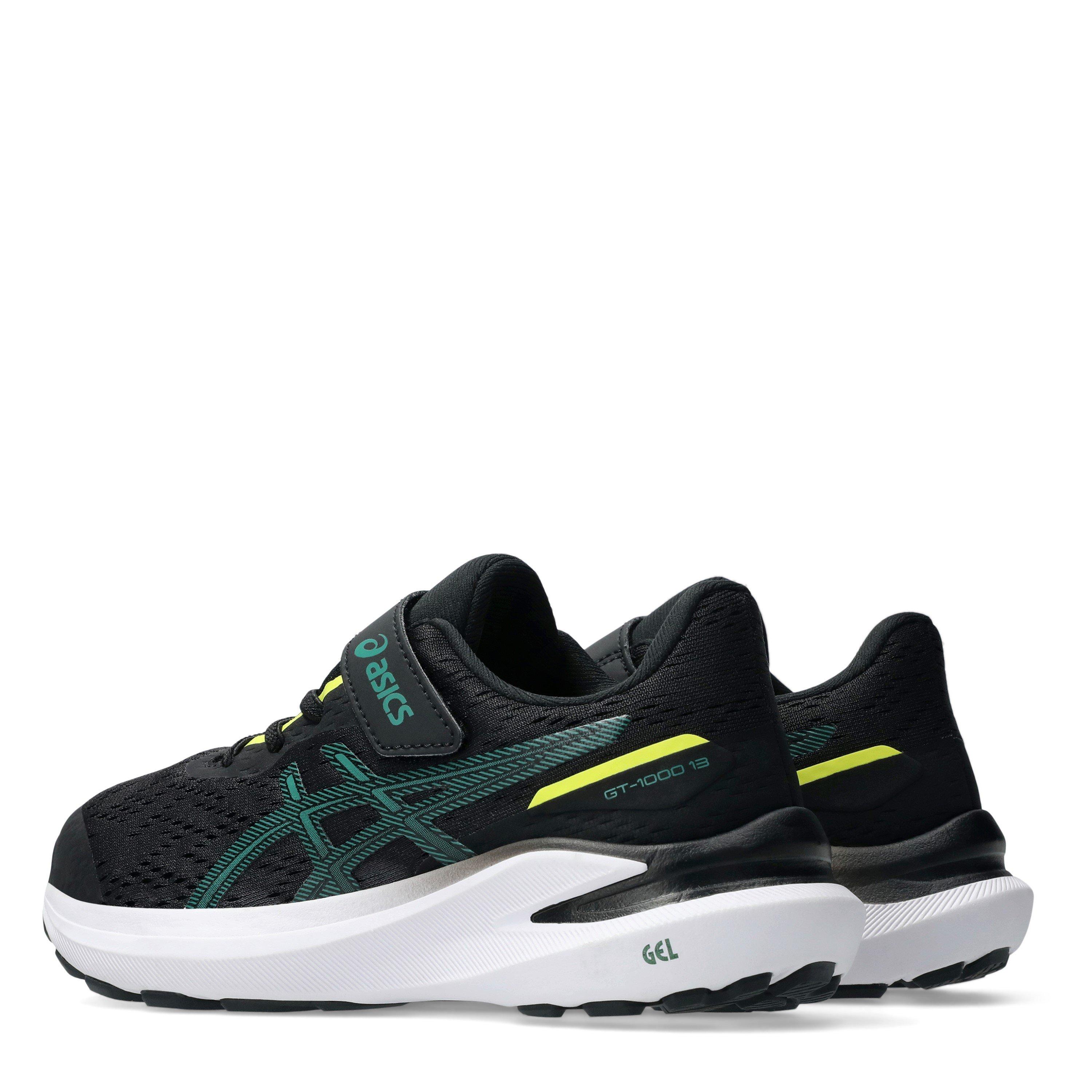 Black/Green - Asics - Kids Everyday Neutral Road Running Shoes - 5
