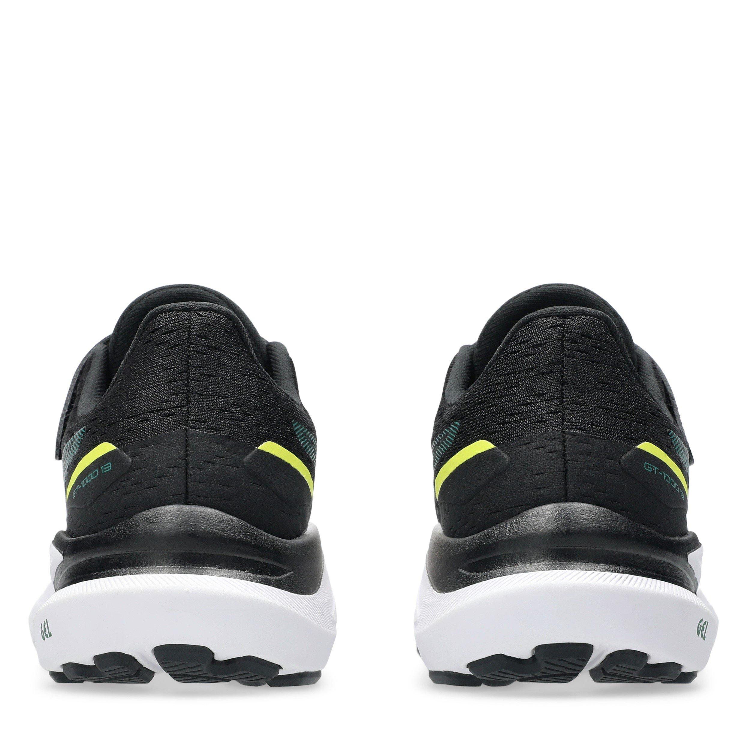 Black/Green - Asics - Kids Everyday Neutral Road Running Shoes - 7