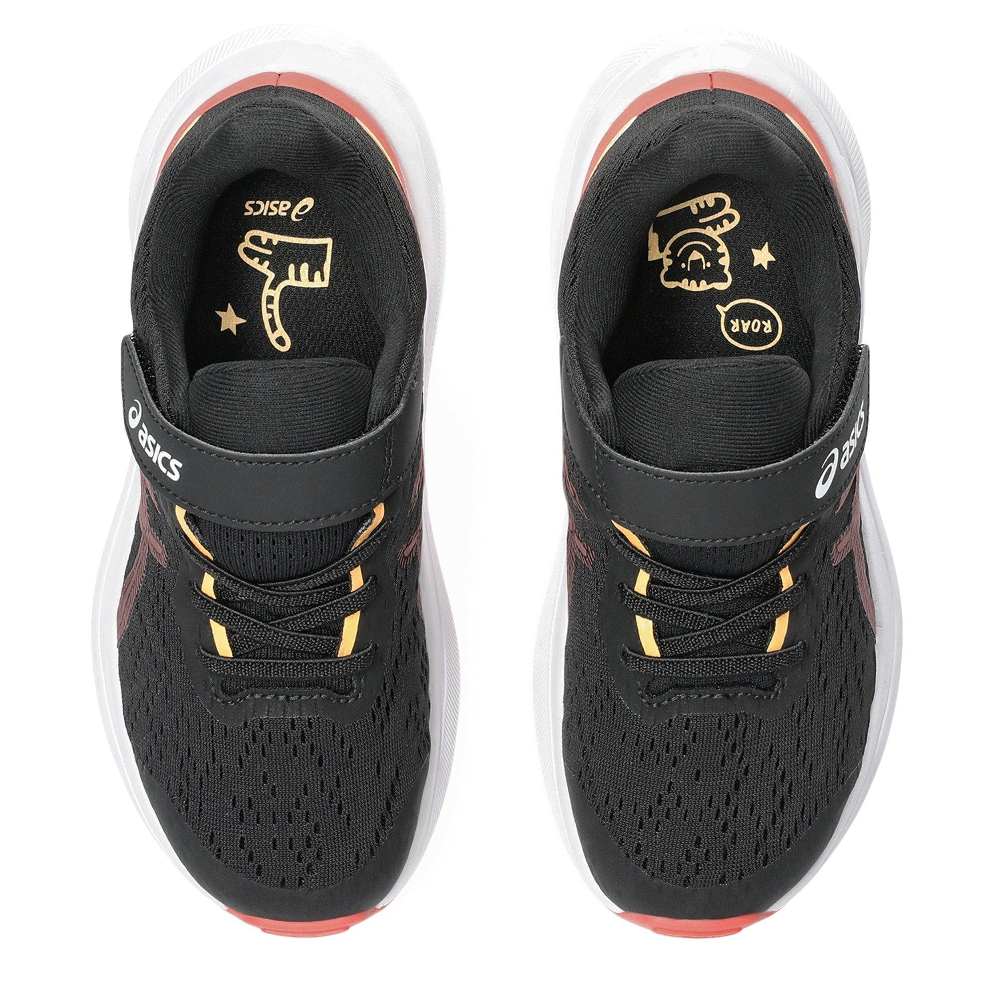 Black/Rubbl Red - Asics - Unisex Kids Everyday Neutral Road Running Shoes - 6