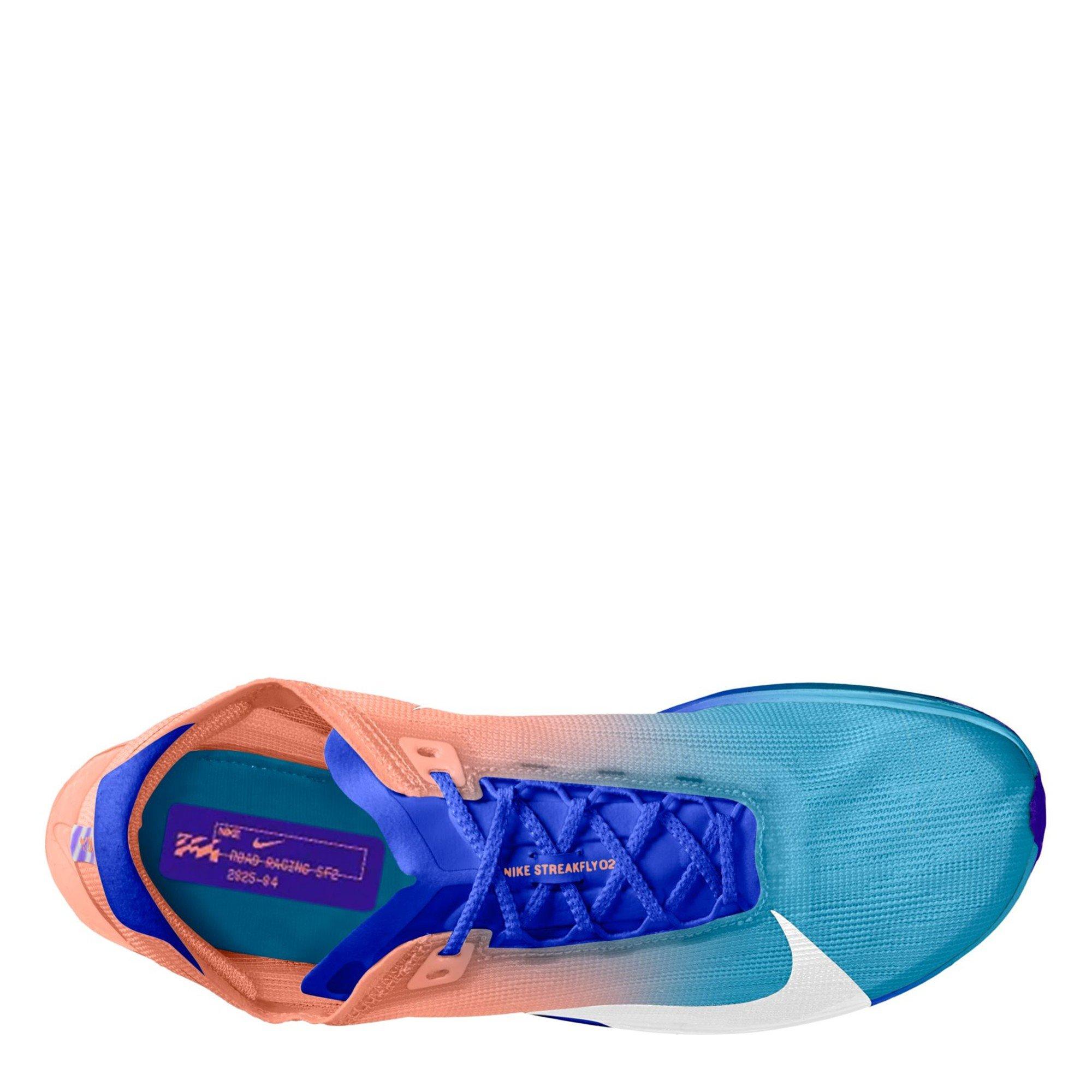 Pink/Blue - Nike - Streakfly 2 Road Running Shoes Mens - 9