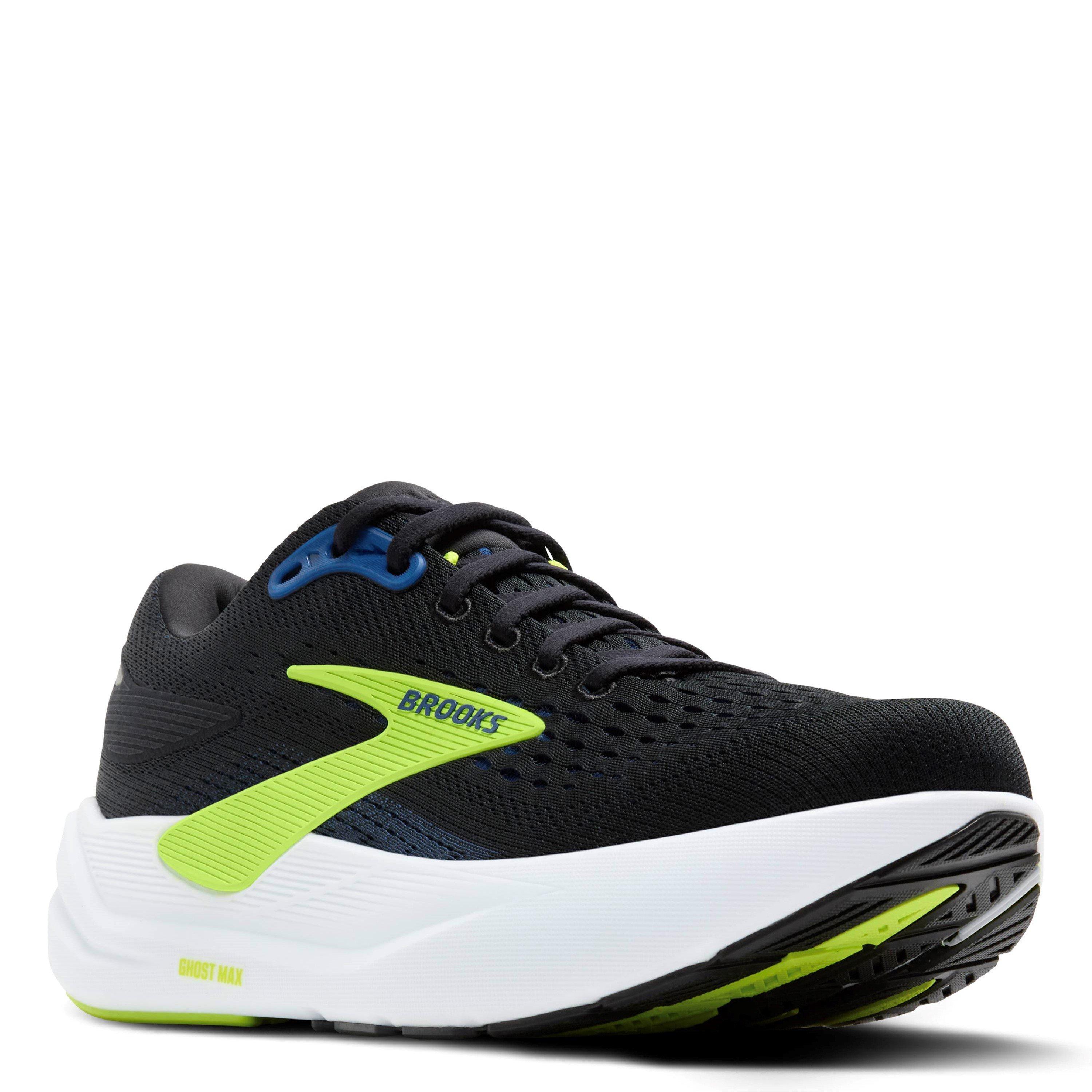Black/Lime - Brooks - Ghost Max 3 Road Running Shoes Mens - 2
